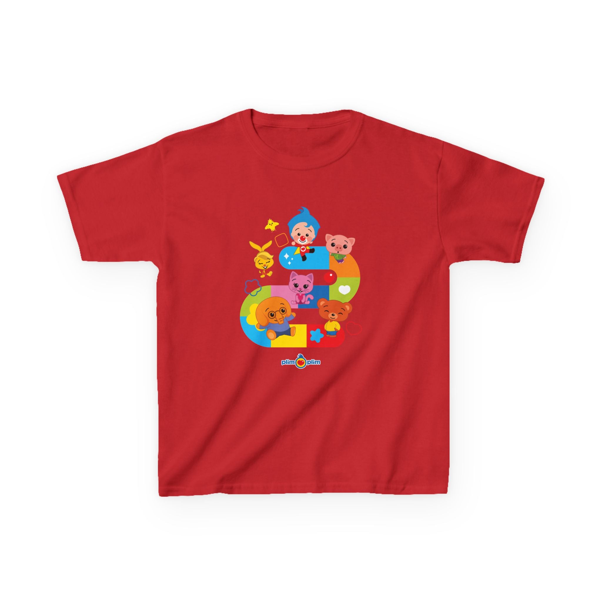 Plim Plim Camiseta para Niños de Algodón Grueso Juego