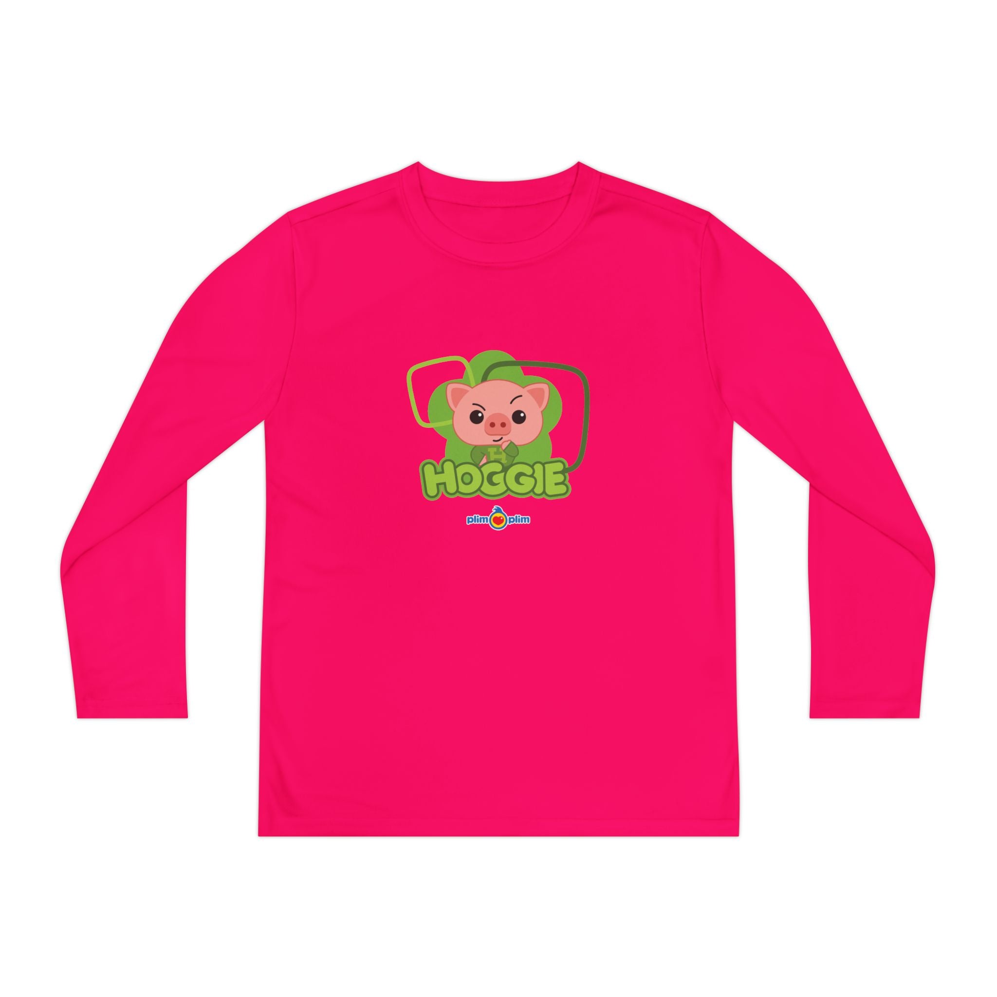 Plim Plim Camiseta Juvenil Manga Larga Hoggie