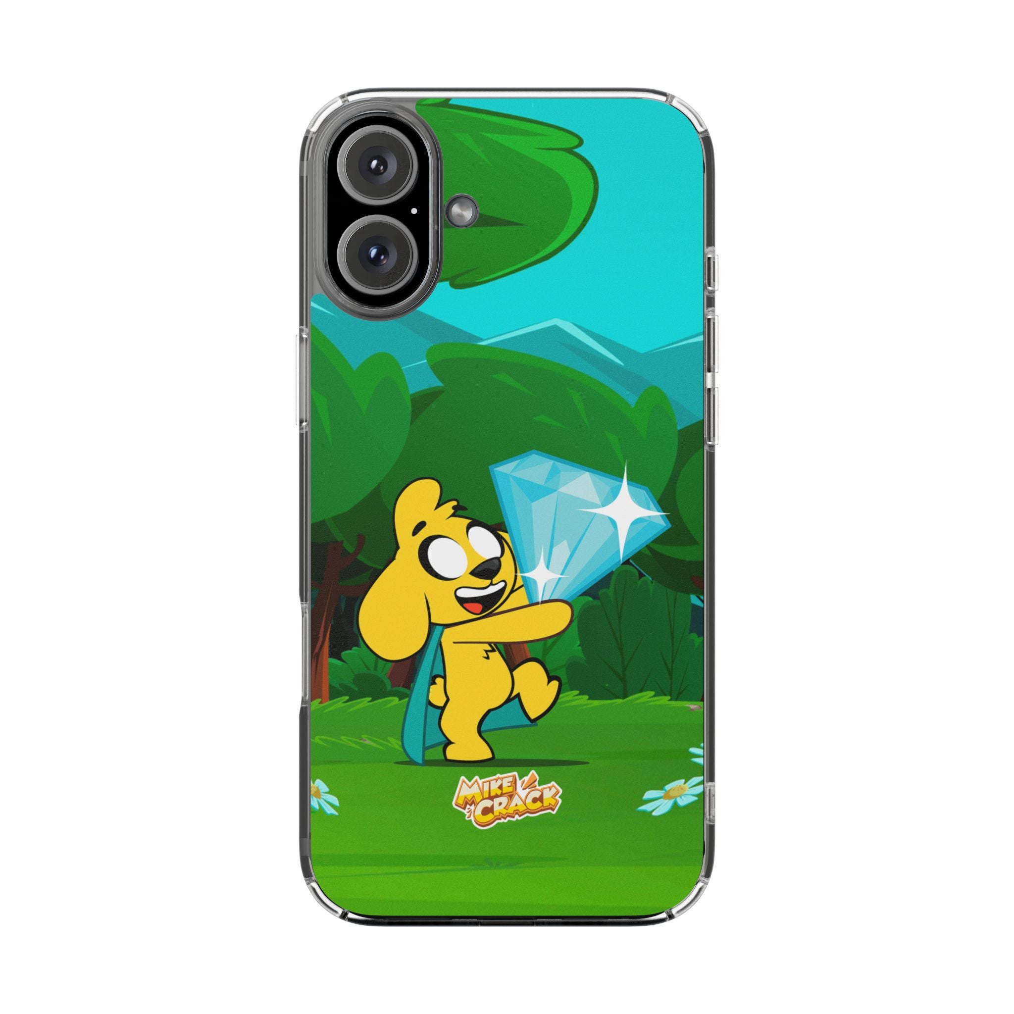Mikecrack Clear iPhone Phone Case