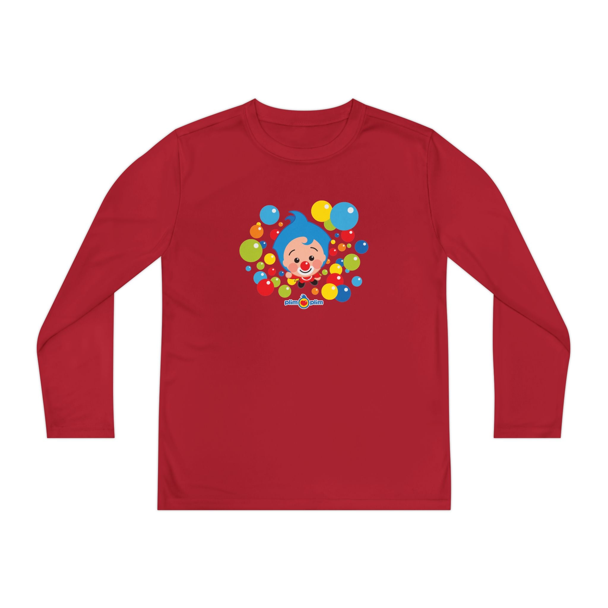 Plim Plim Camiseta Juvenil Manga Larga Burbujas