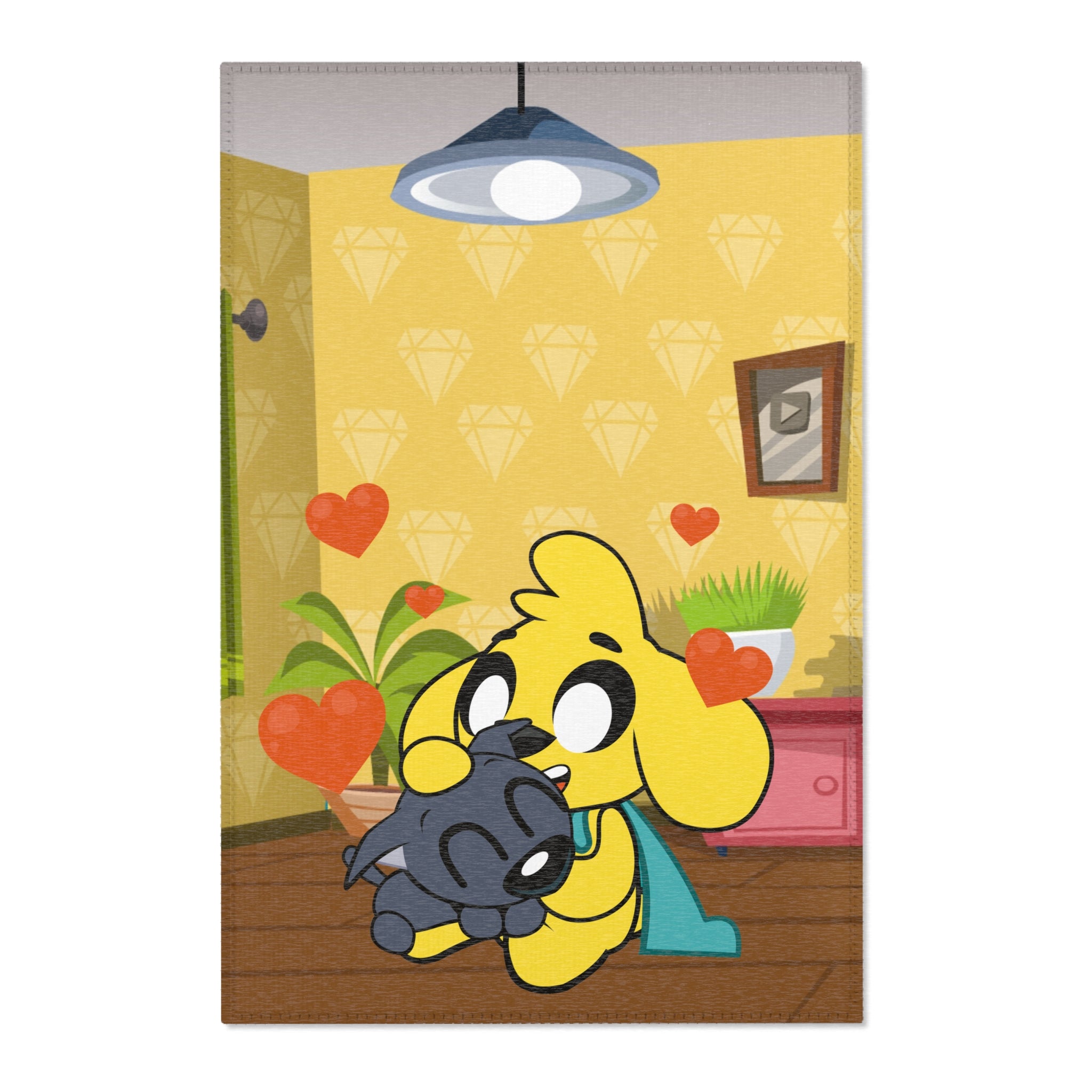 Alfombra decorativa Mikecrack