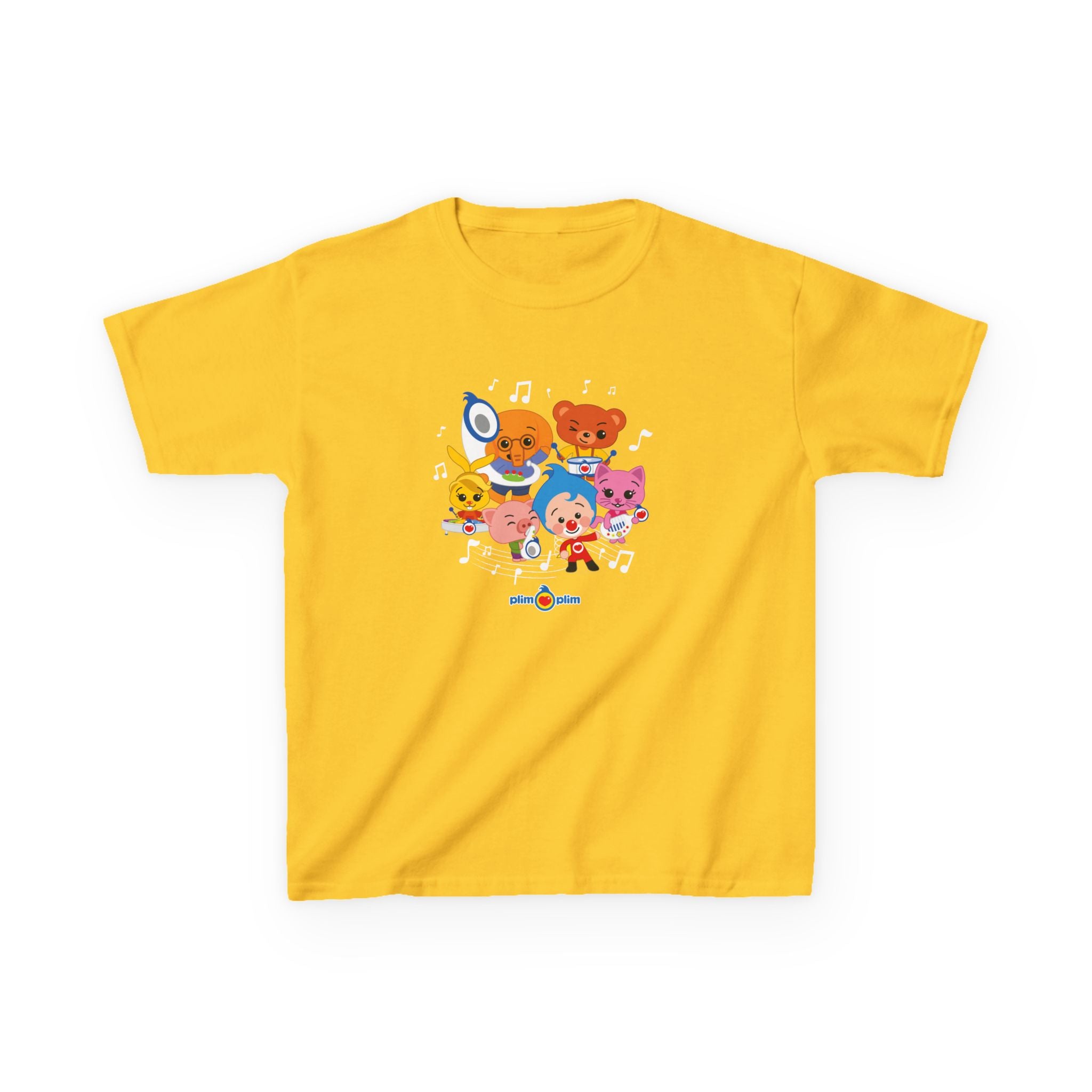 Plim Plim Camiseta para Niños de Algodón Grueso Orquesta