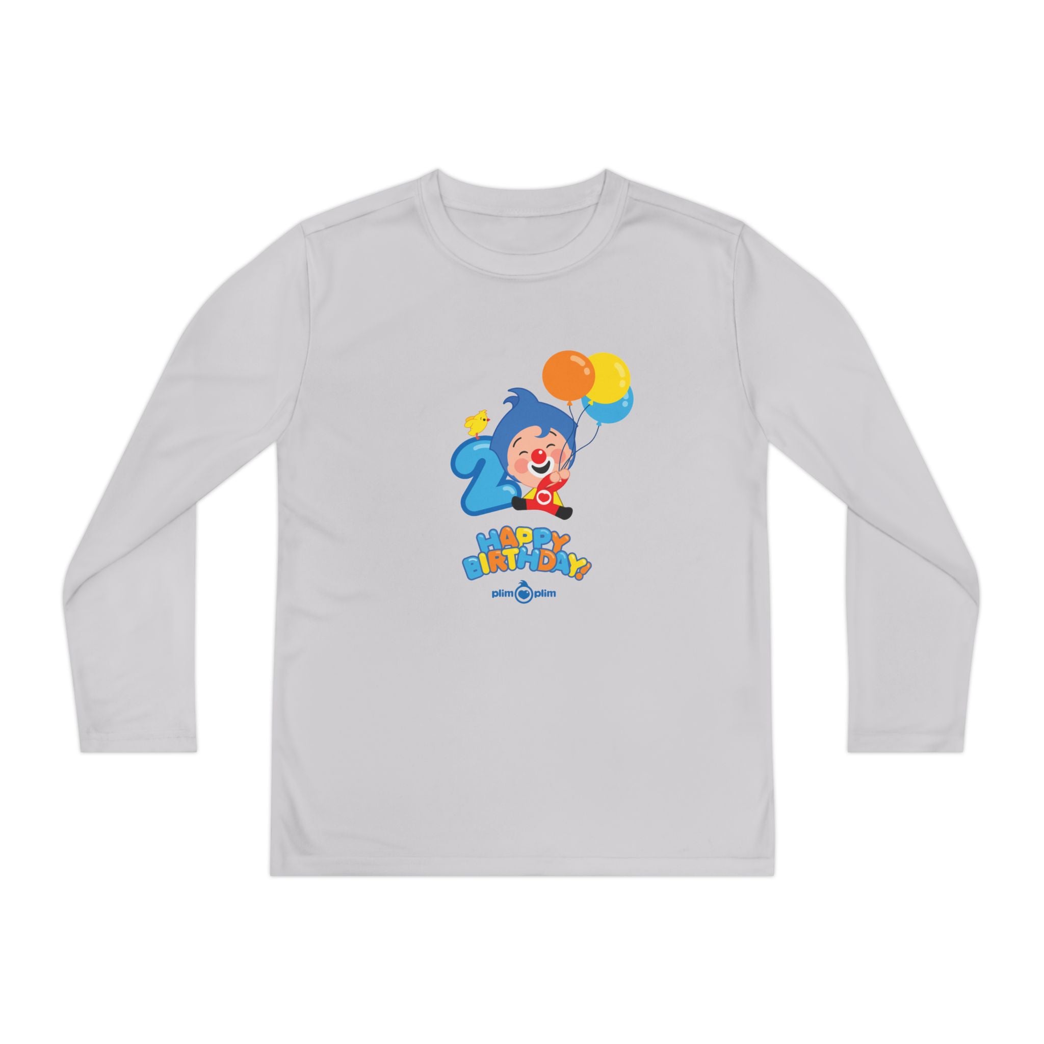 Plim Plim Camiseta Juvenil Manga Larga Cumple 2