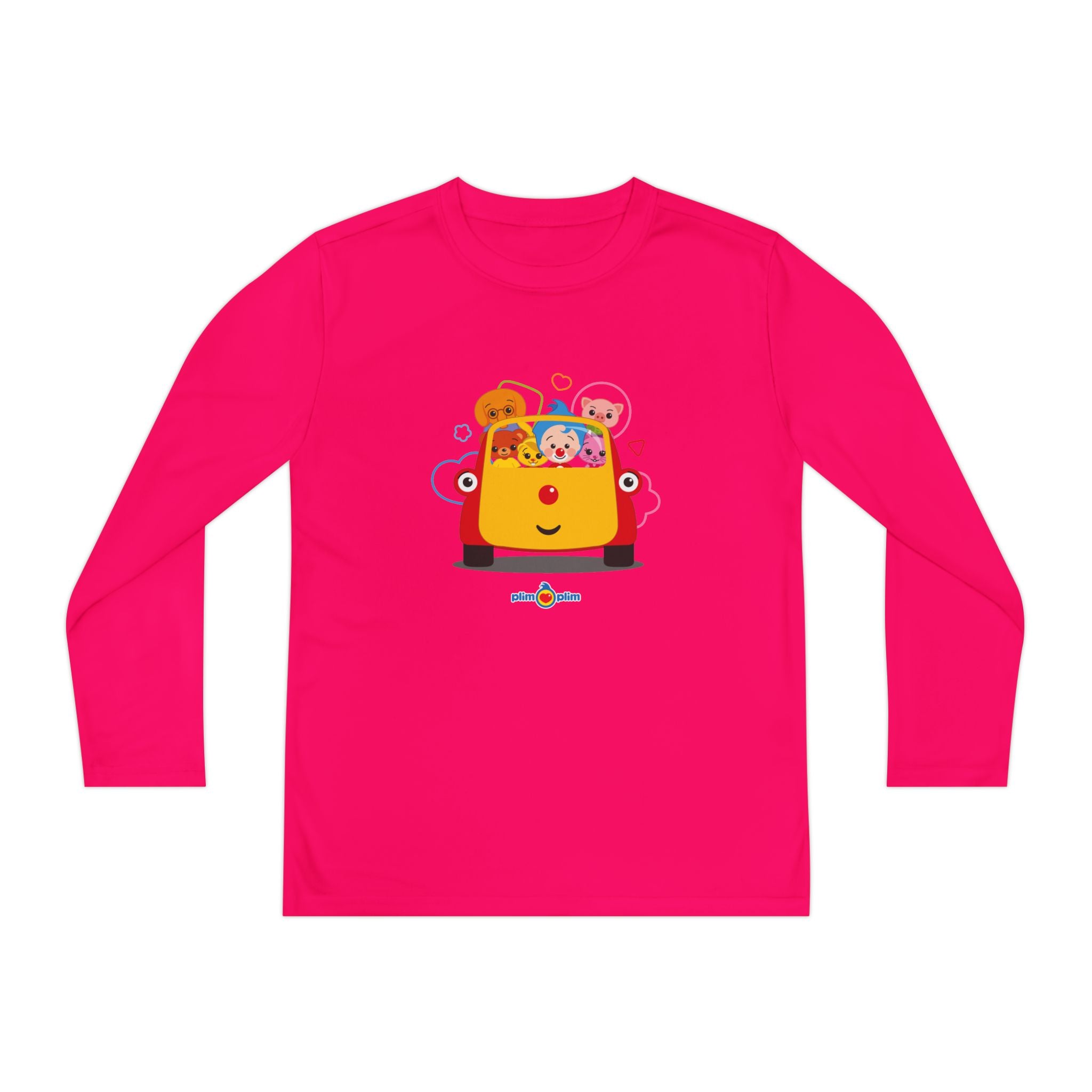 Plim Plim Camiseta Juvenil Manga Larga Todos con Tuni