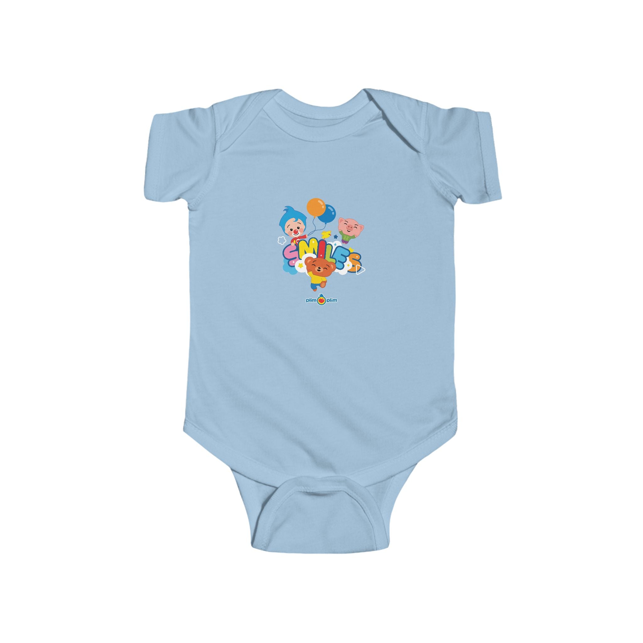 Plim Plim Baby Bodysuit Smiles