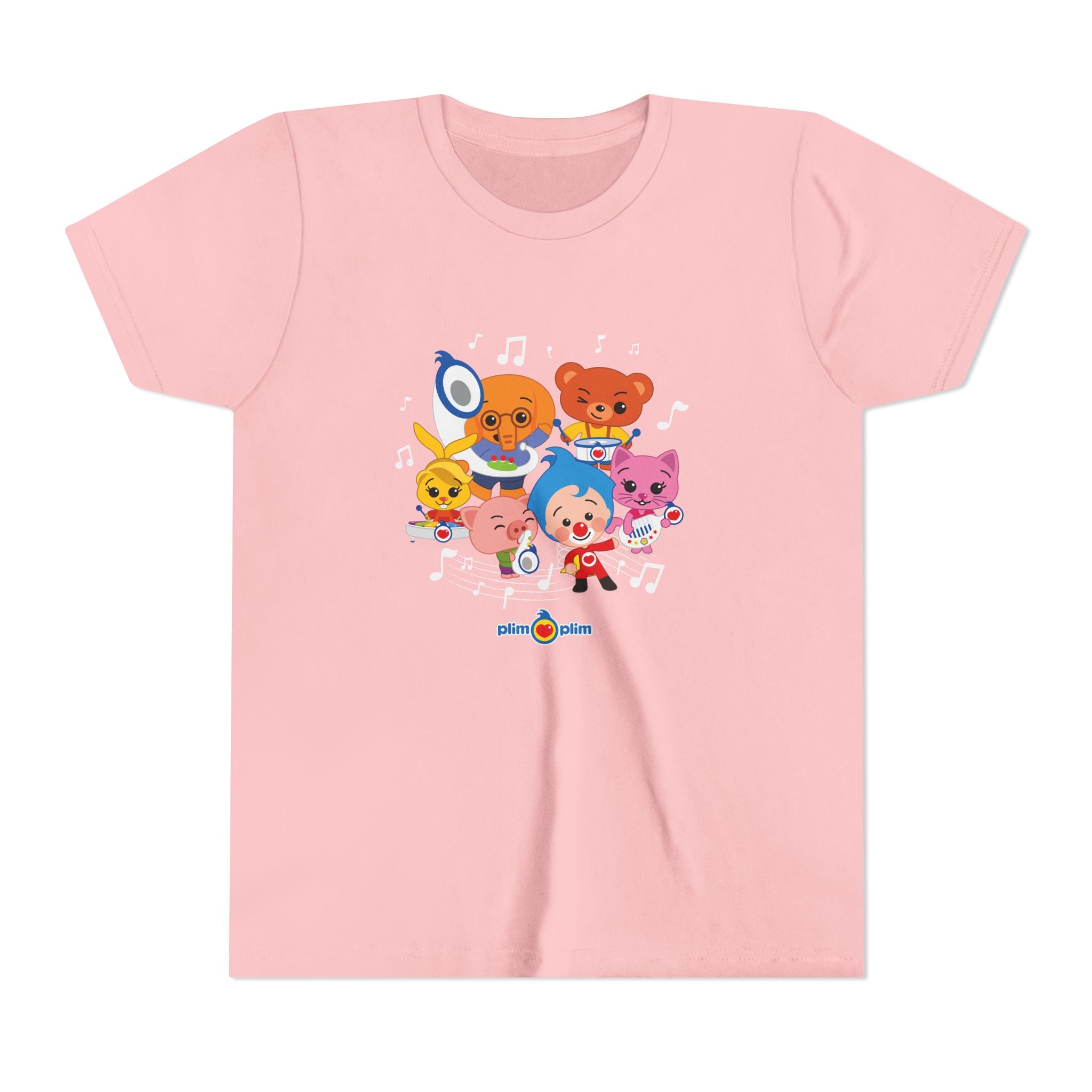 Plim Plim Camiseta Juvenil de Manga Corta Orquesta