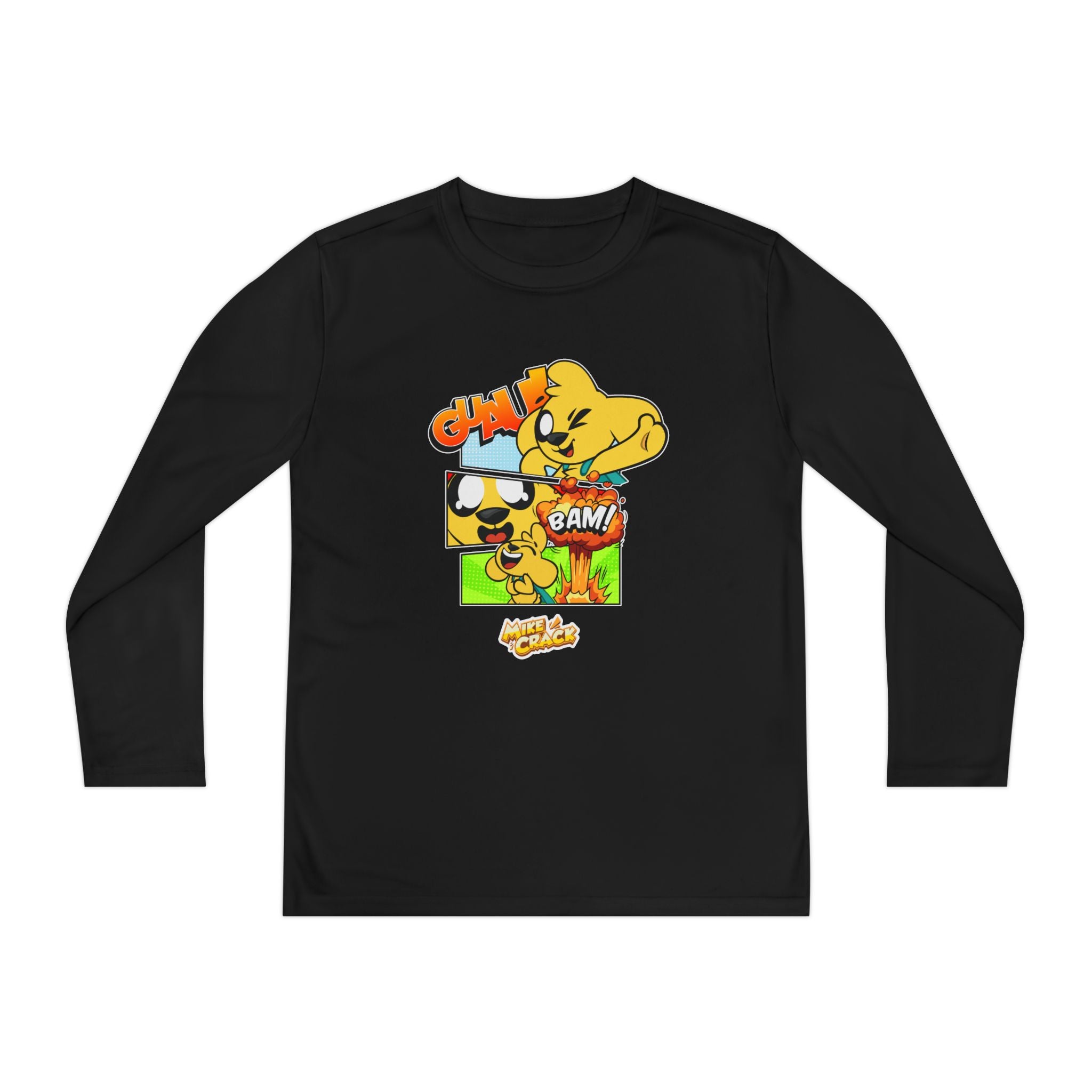 Mikecrack Youth Long Sleeve Athletic T-Shirt