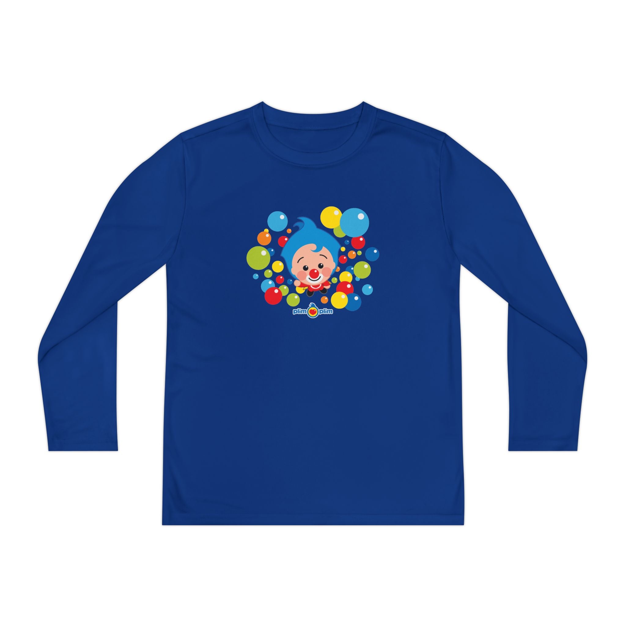 Plim Plim Camiseta Juvenil Manga Larga Burbujas
