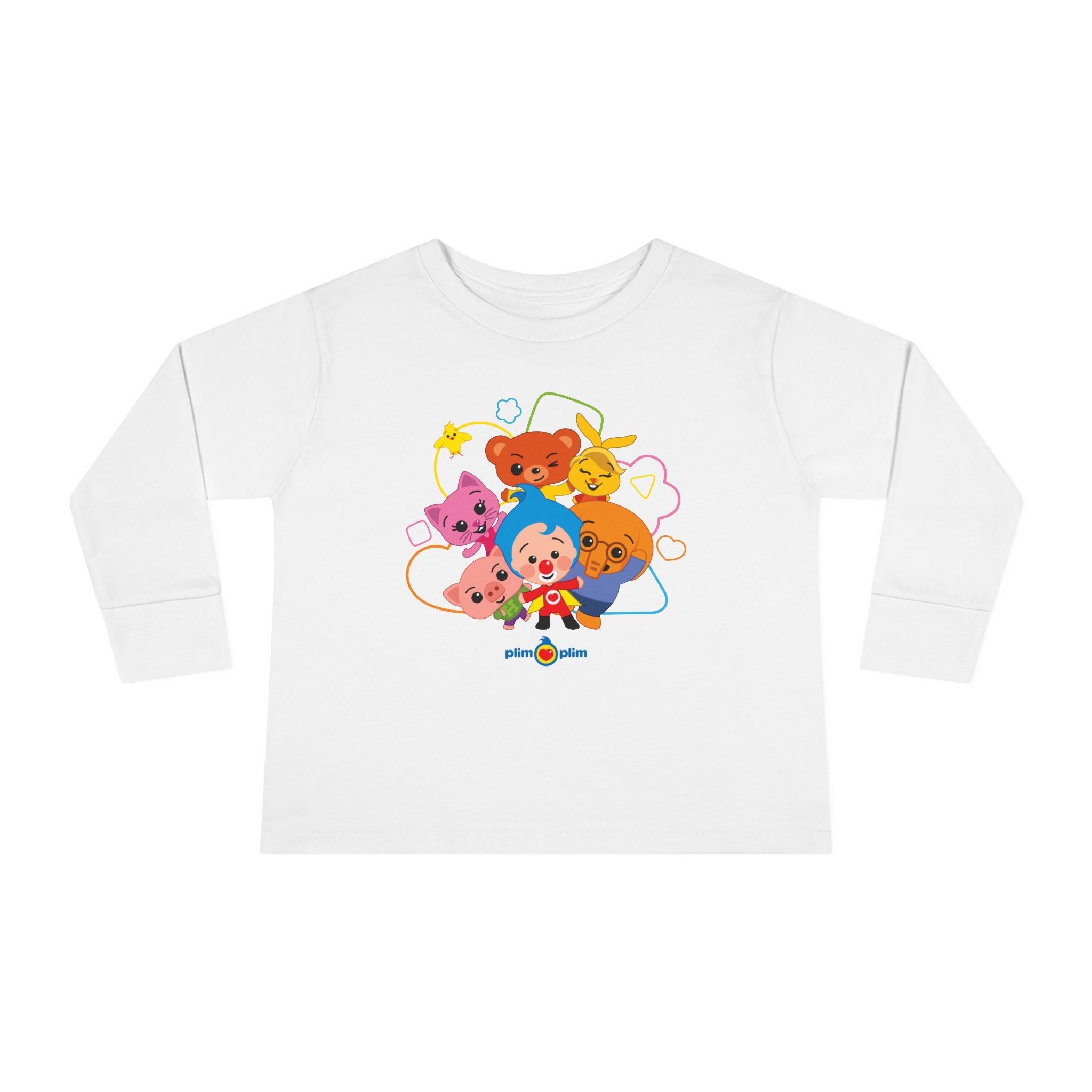 Plim Plim Camiseta Manga Larga de Niños Amigos