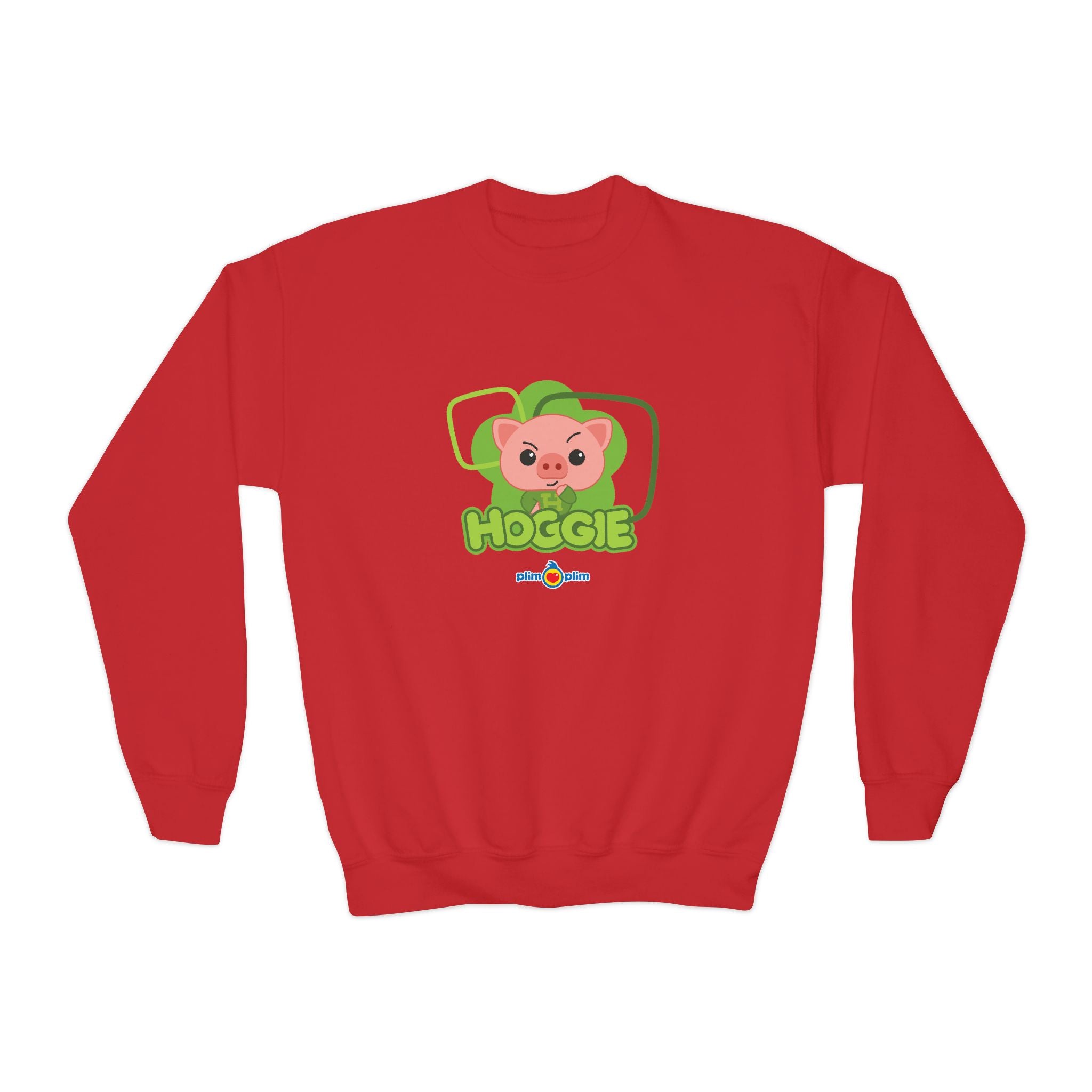 Plim Plim Sudadera Juvenil de Cuello Redondo Hoggie