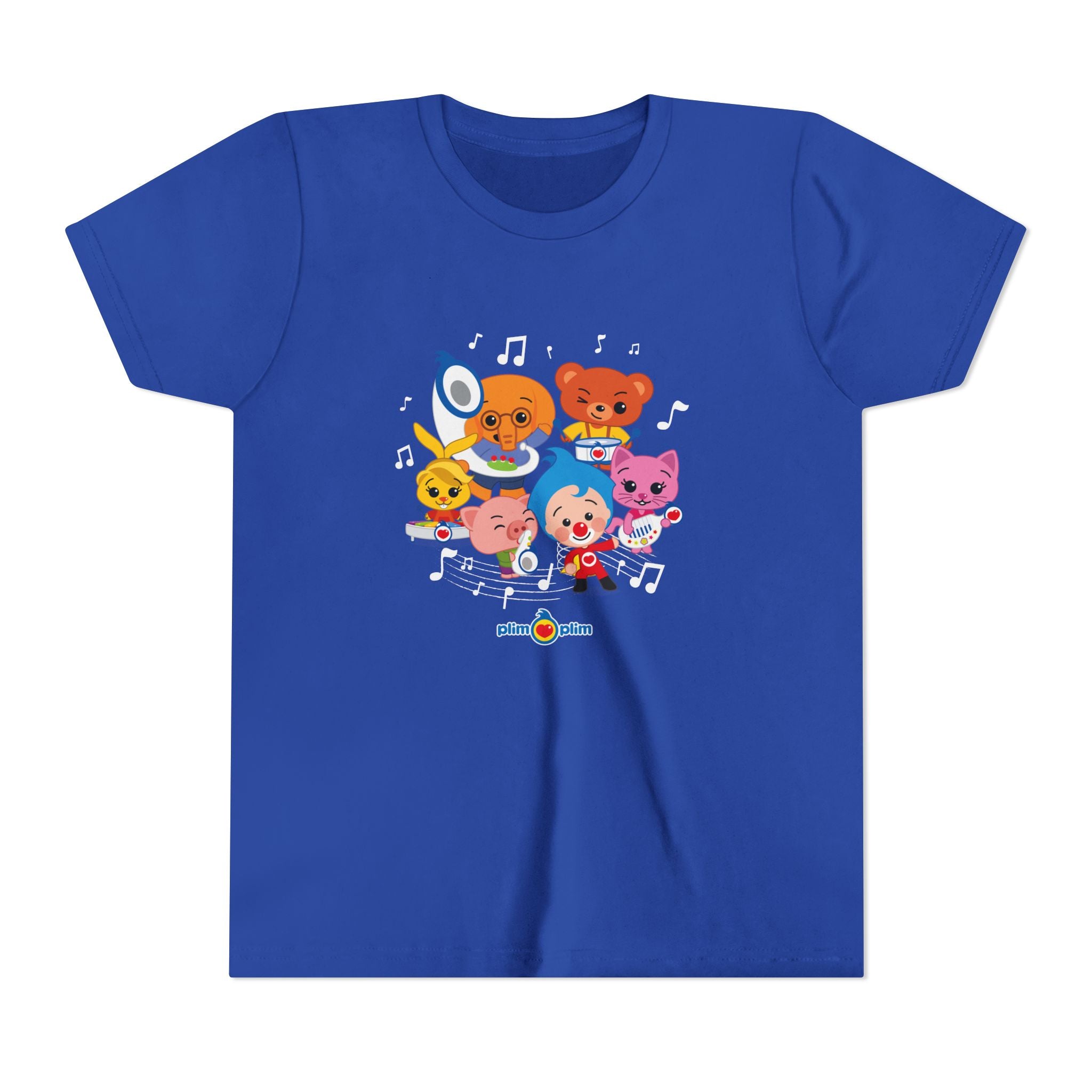 Plim Plim Camiseta Juvenil de Manga Corta Orquesta