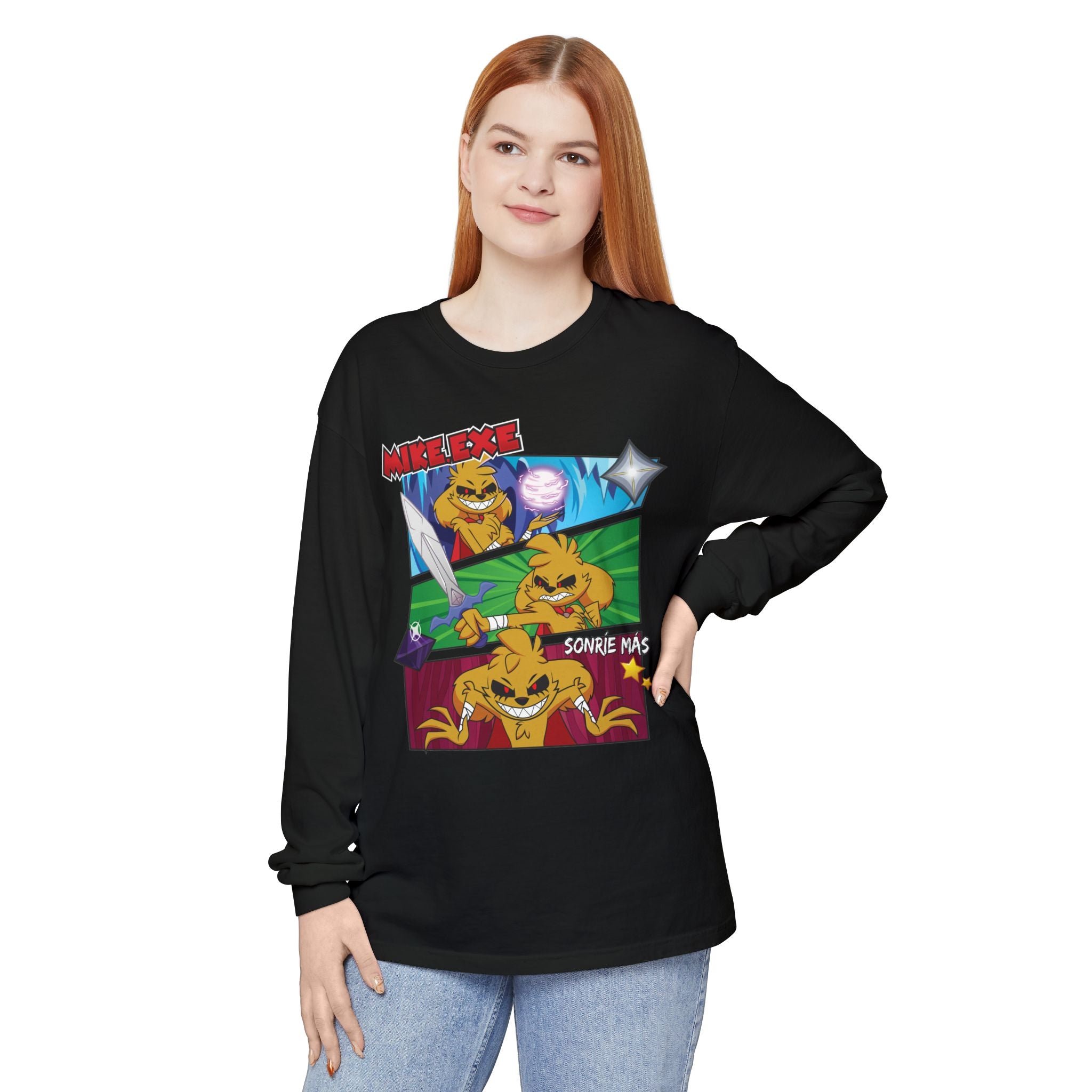 Mikecrack Garment-Dyed Long Sleeve Tee - Official Fan Apparel