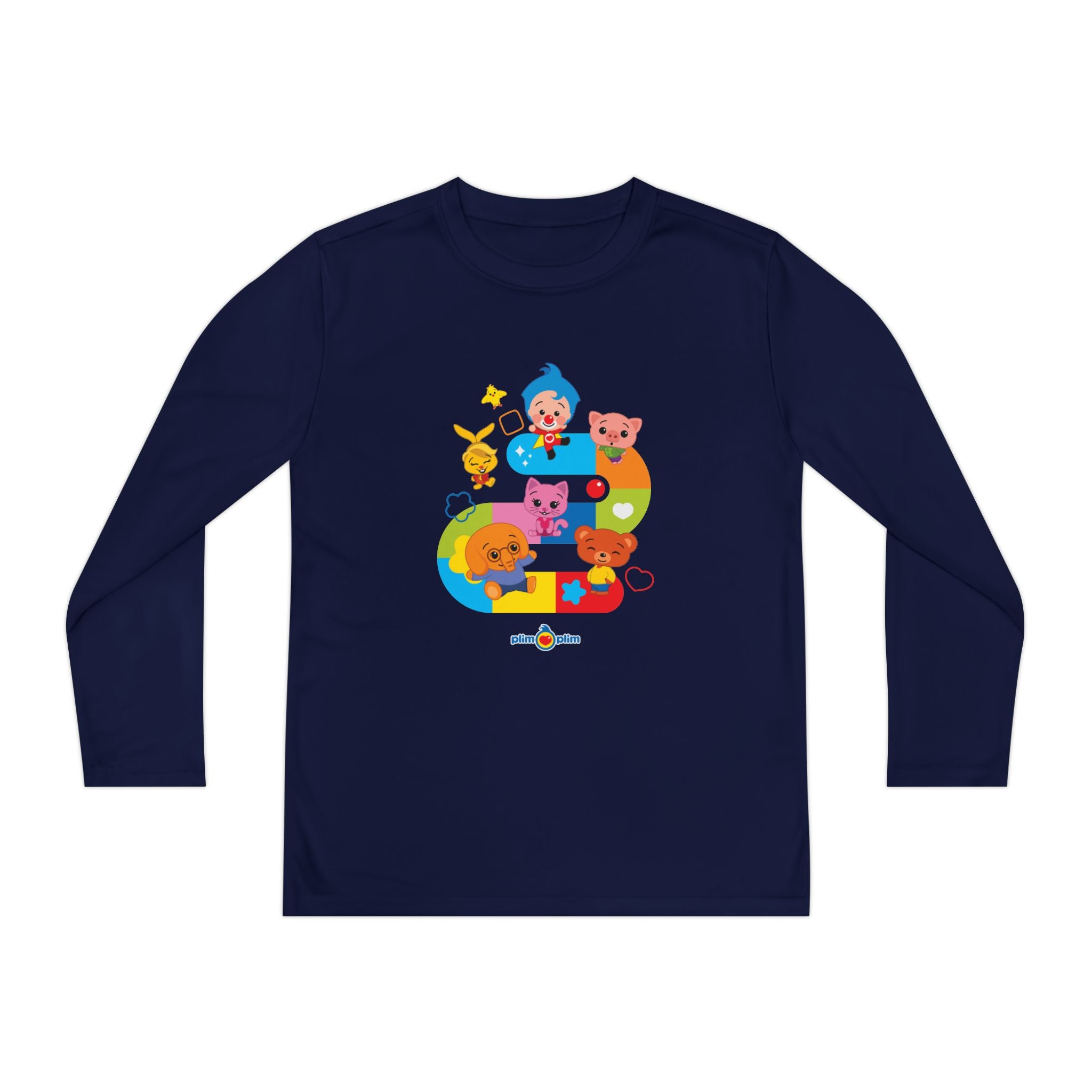 Plim Plim Camiseta Juvenil Manga Larga Juego