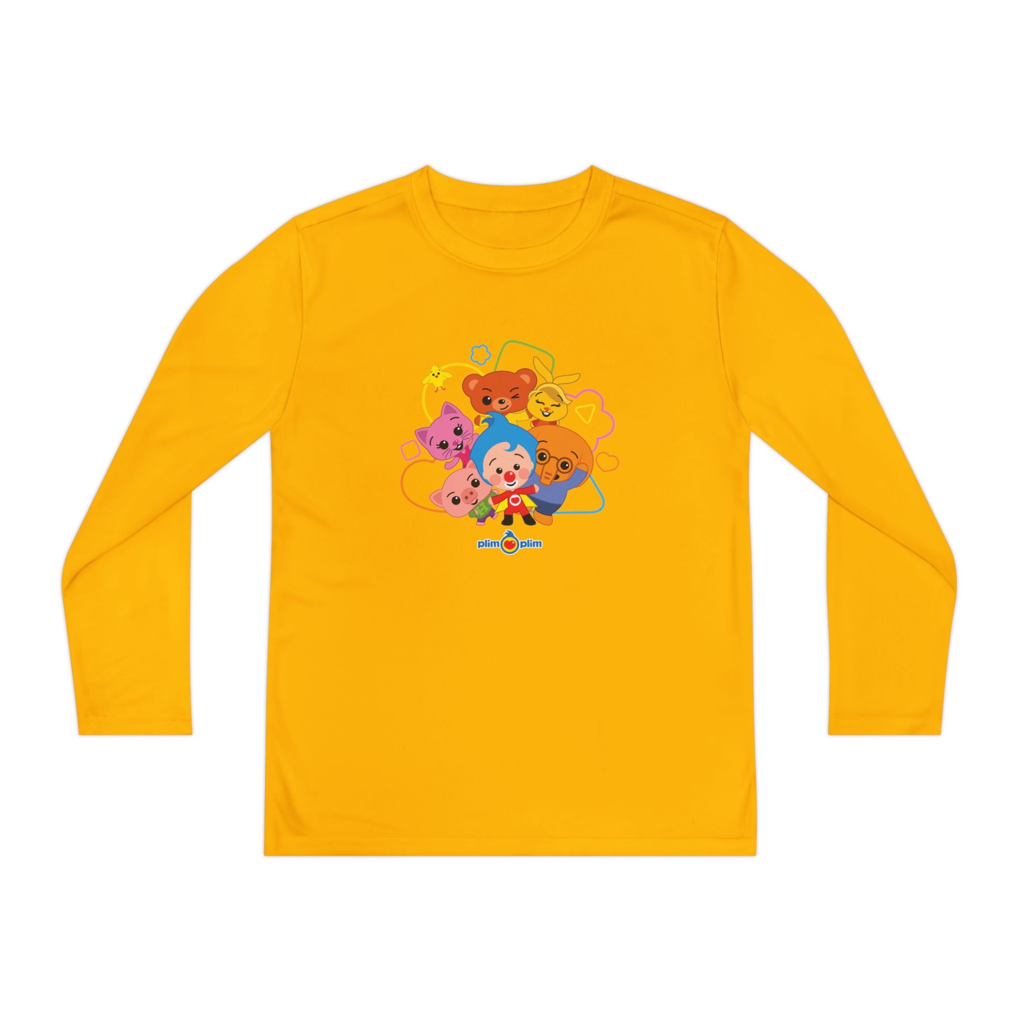 Plim Plim Camiseta Juvenil Manga Larga Amigos