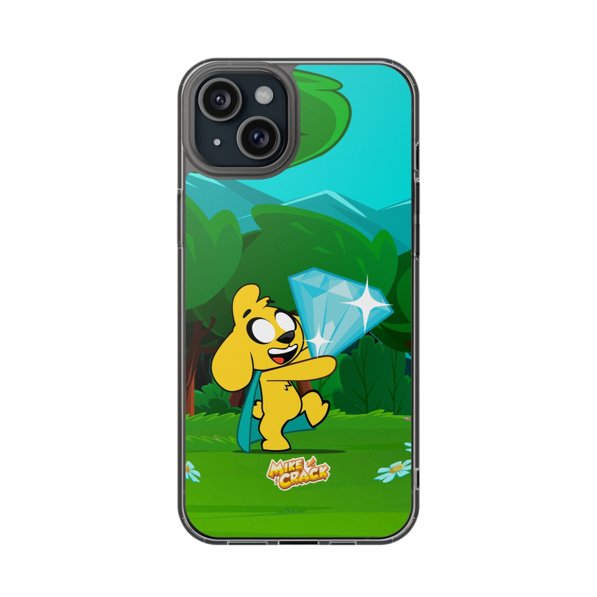 Mikecrack Clear iPhone Phone Case