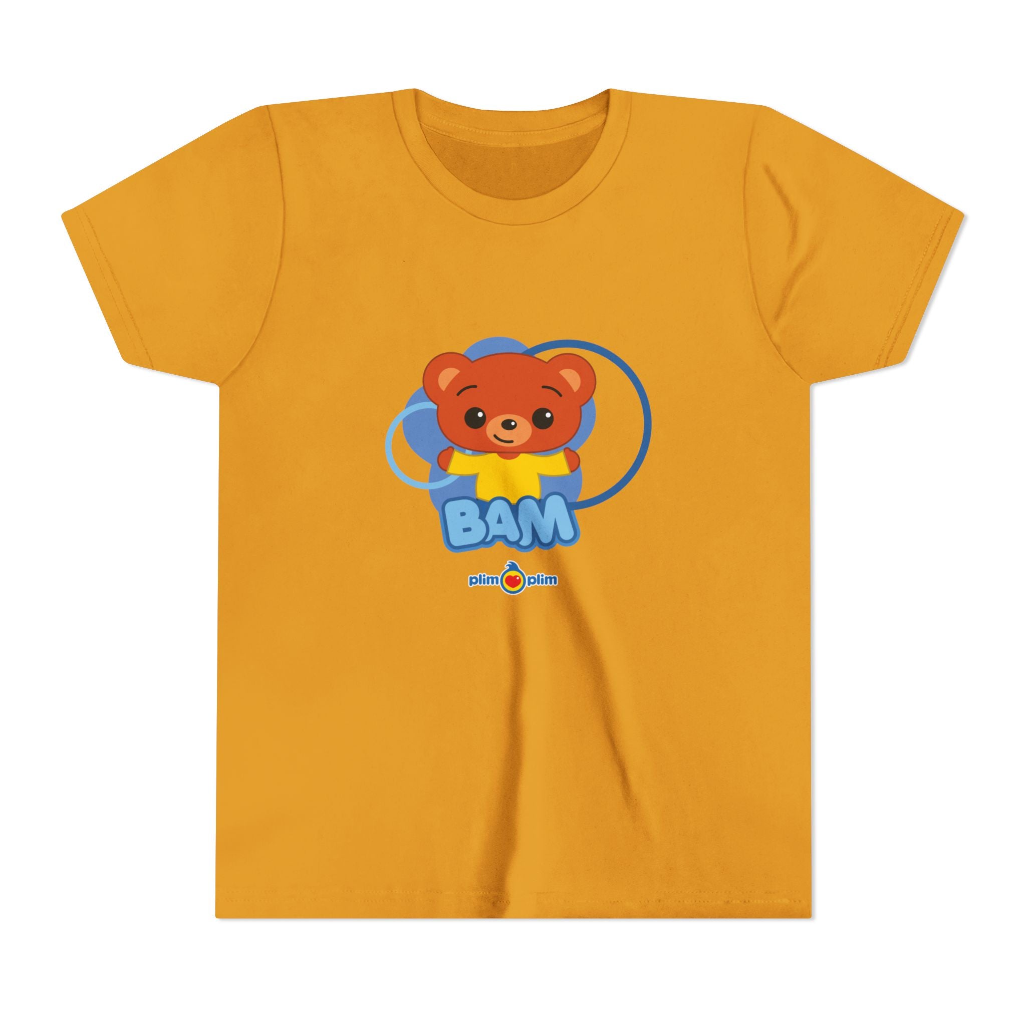 Plim Plim Camiseta Juvenil de Manga Corta Bam
