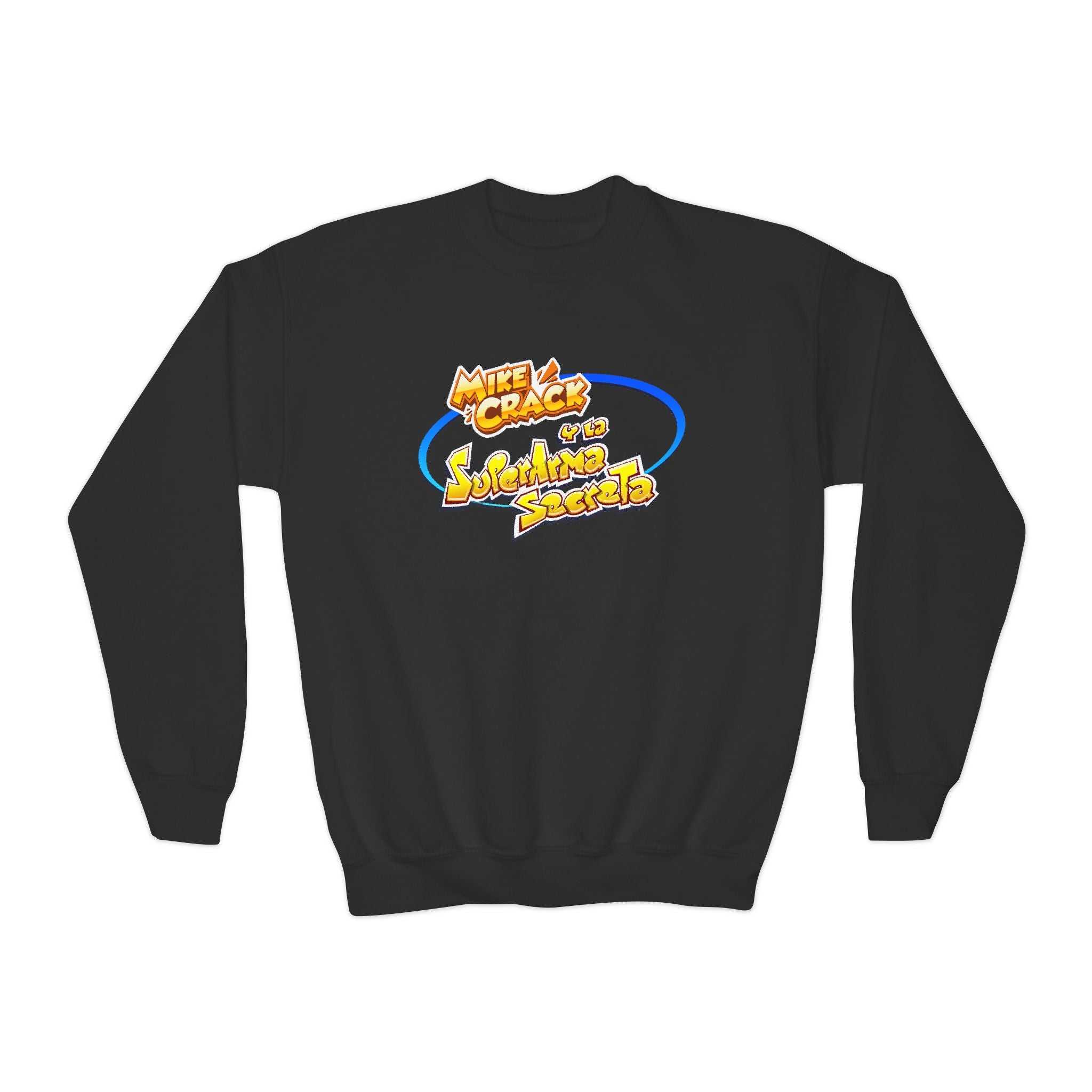 Mikecrack Youth Crew Neck Sweatshirt