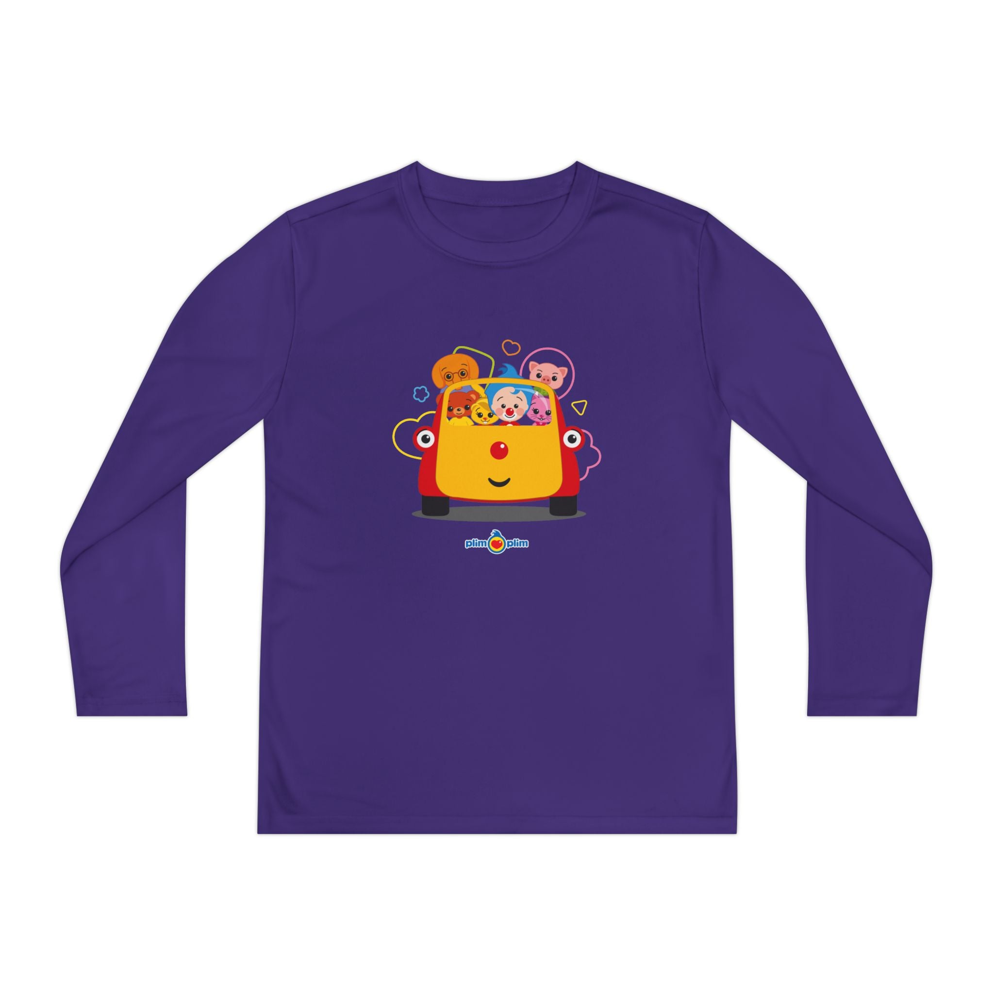 Plim Plim Camiseta Juvenil Manga Larga Todos con Tuni
