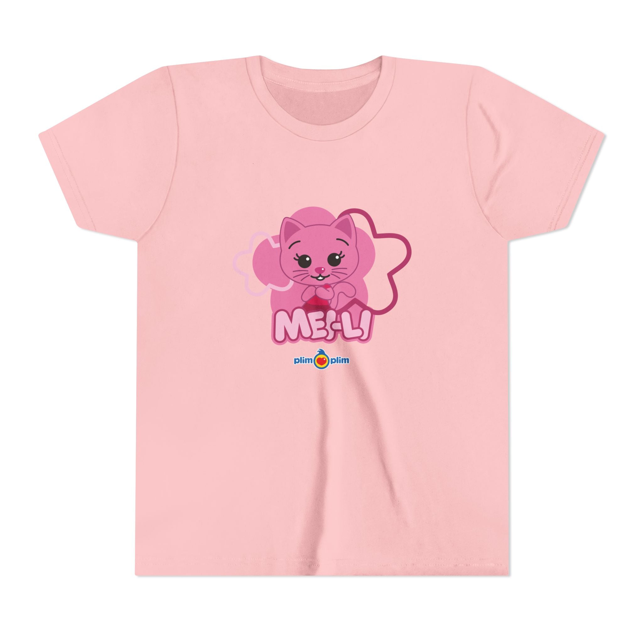 Plim Plim Camiseta Juvenil de Manga Corta Mei-Li