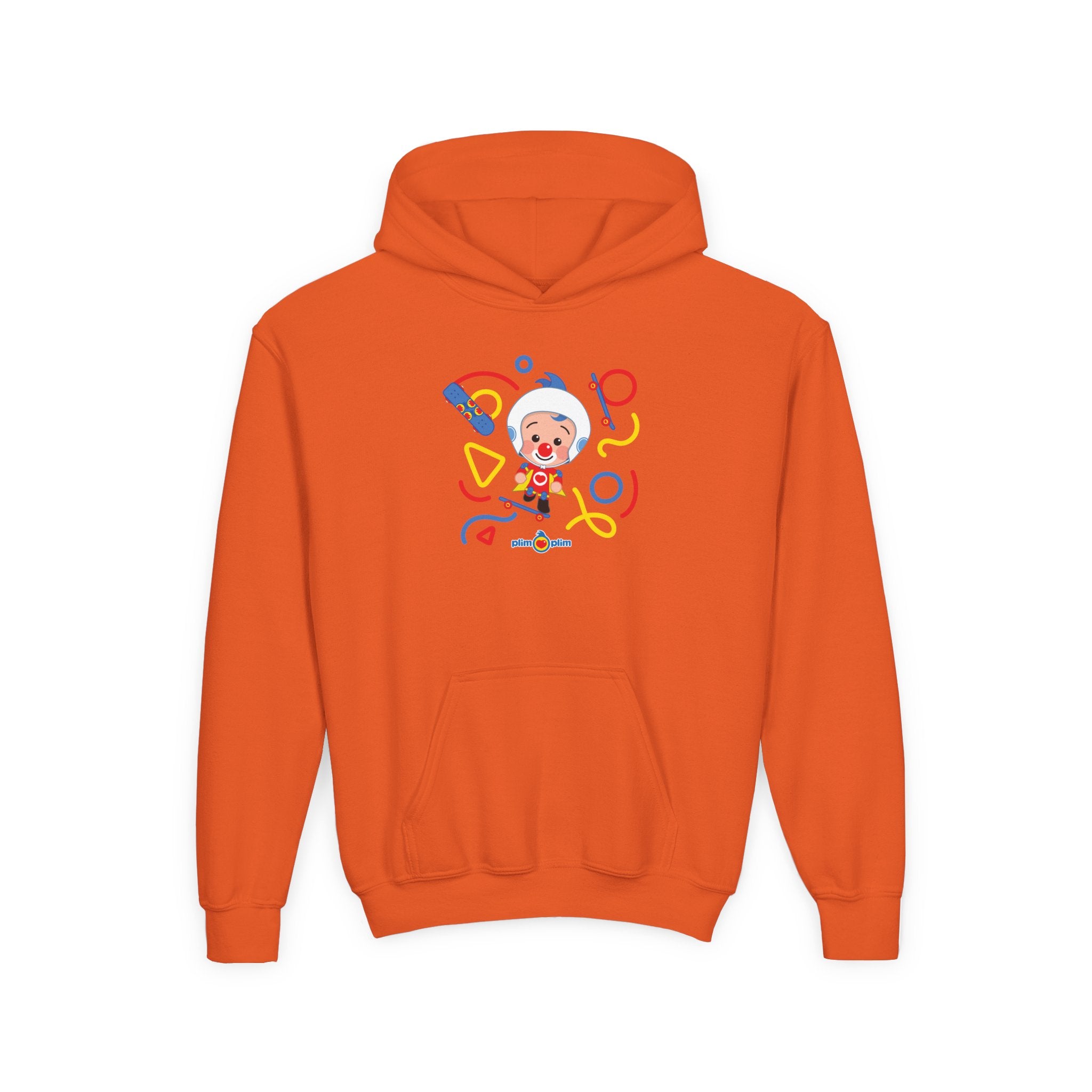 Plim Plim Sudadera de Niños con Capucha Patineta