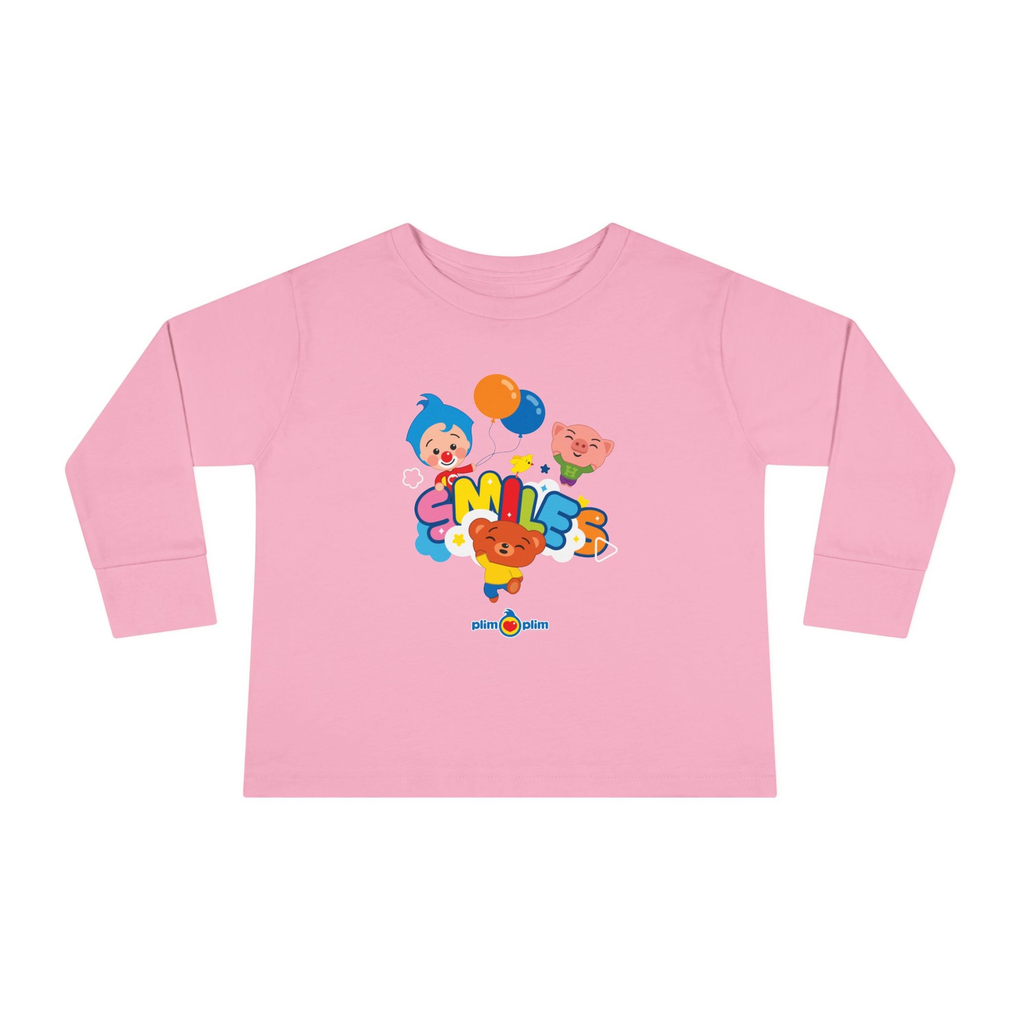 Plim Plim Camiseta Manga Larga de Niños Smiles