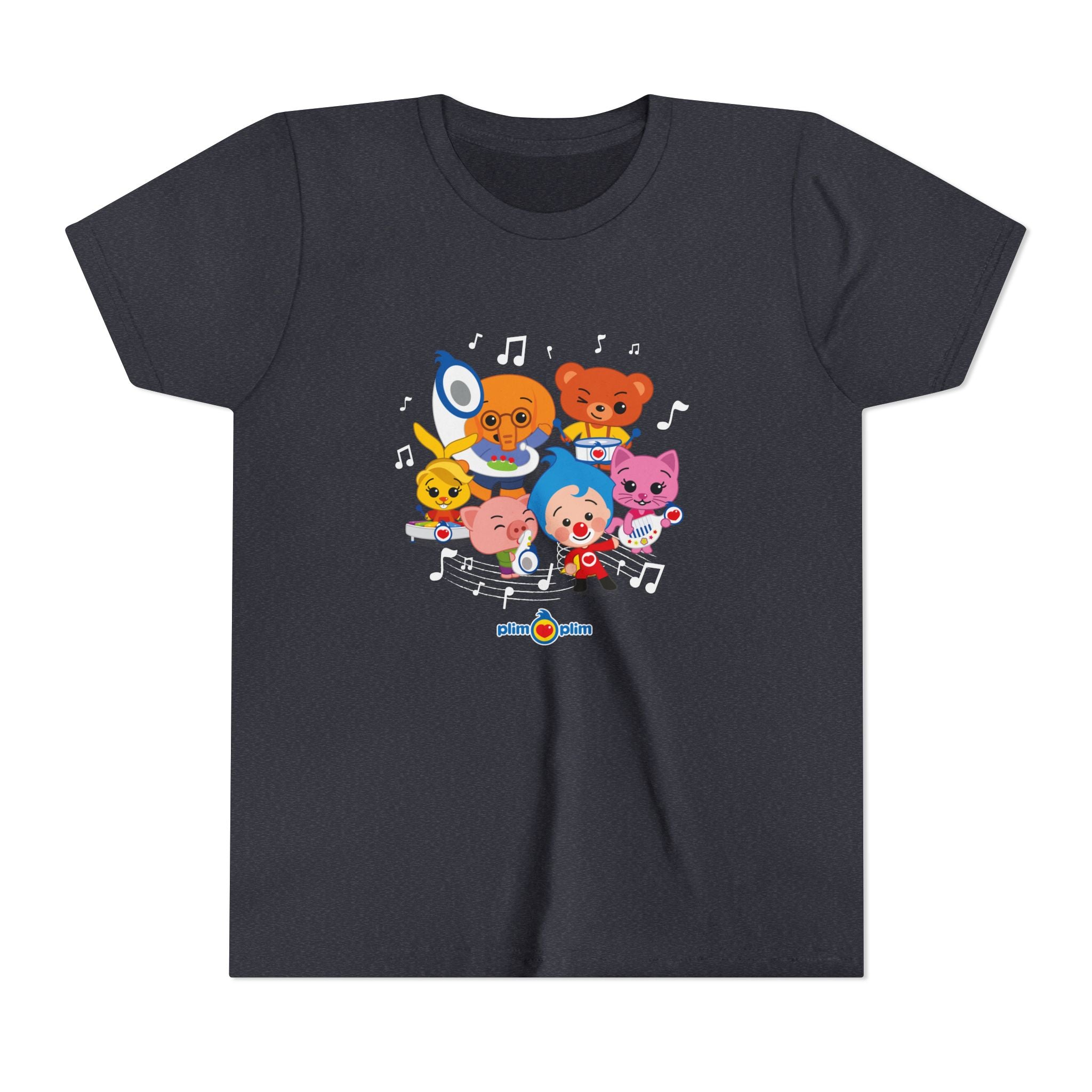 Plim Plim Camiseta Juvenil de Manga Corta Orquesta