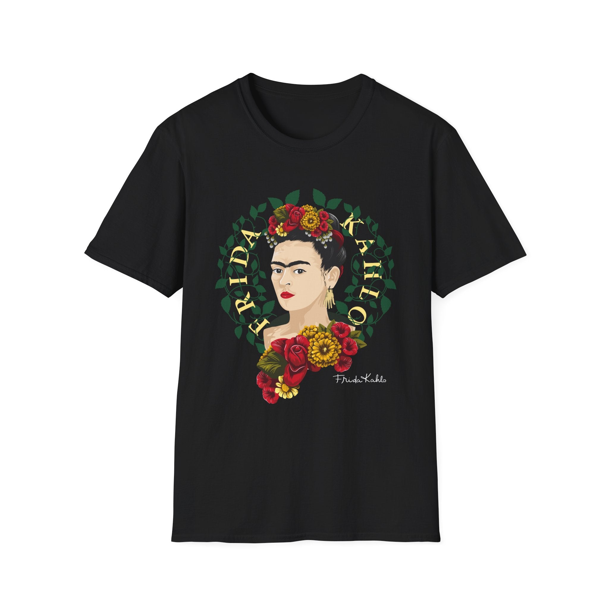 Frida Kahlo Colorful Unisex T-Shirt