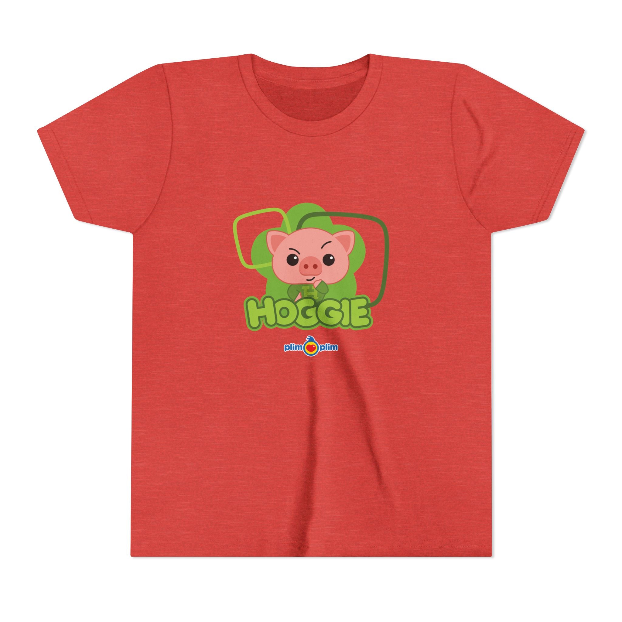 Plim Plim Camiseta Juvenil de Manga Corta Hoggie