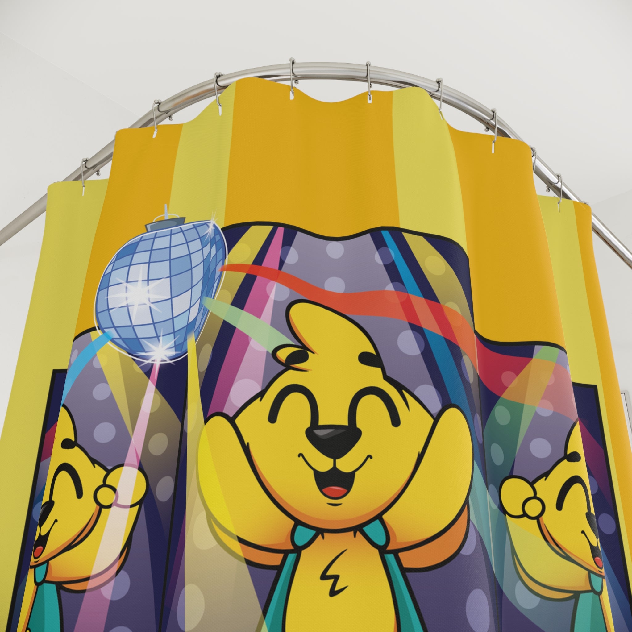 Mikecrack Shower Curtain