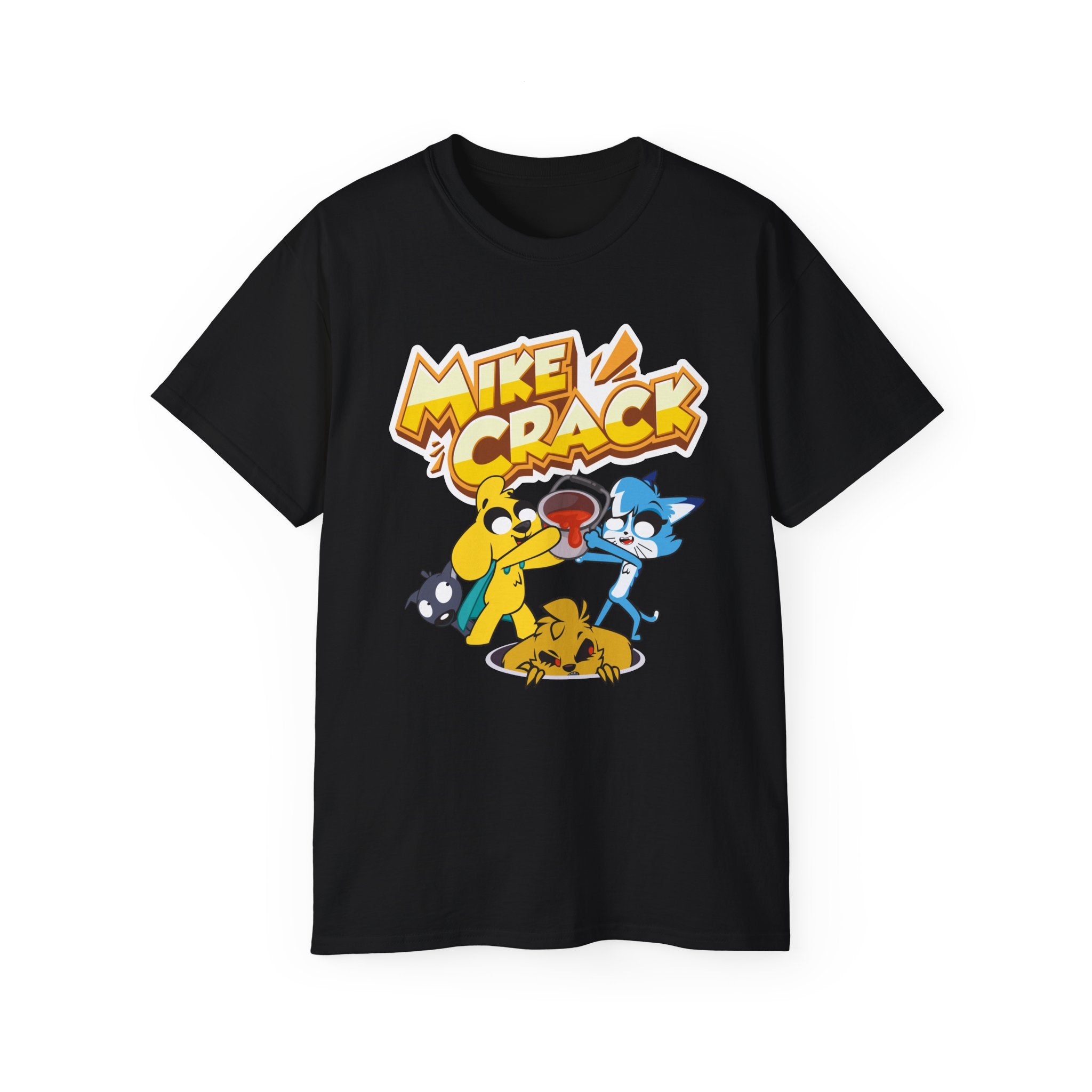 Camiseta unisex de algodón ultrafino Mikecrack