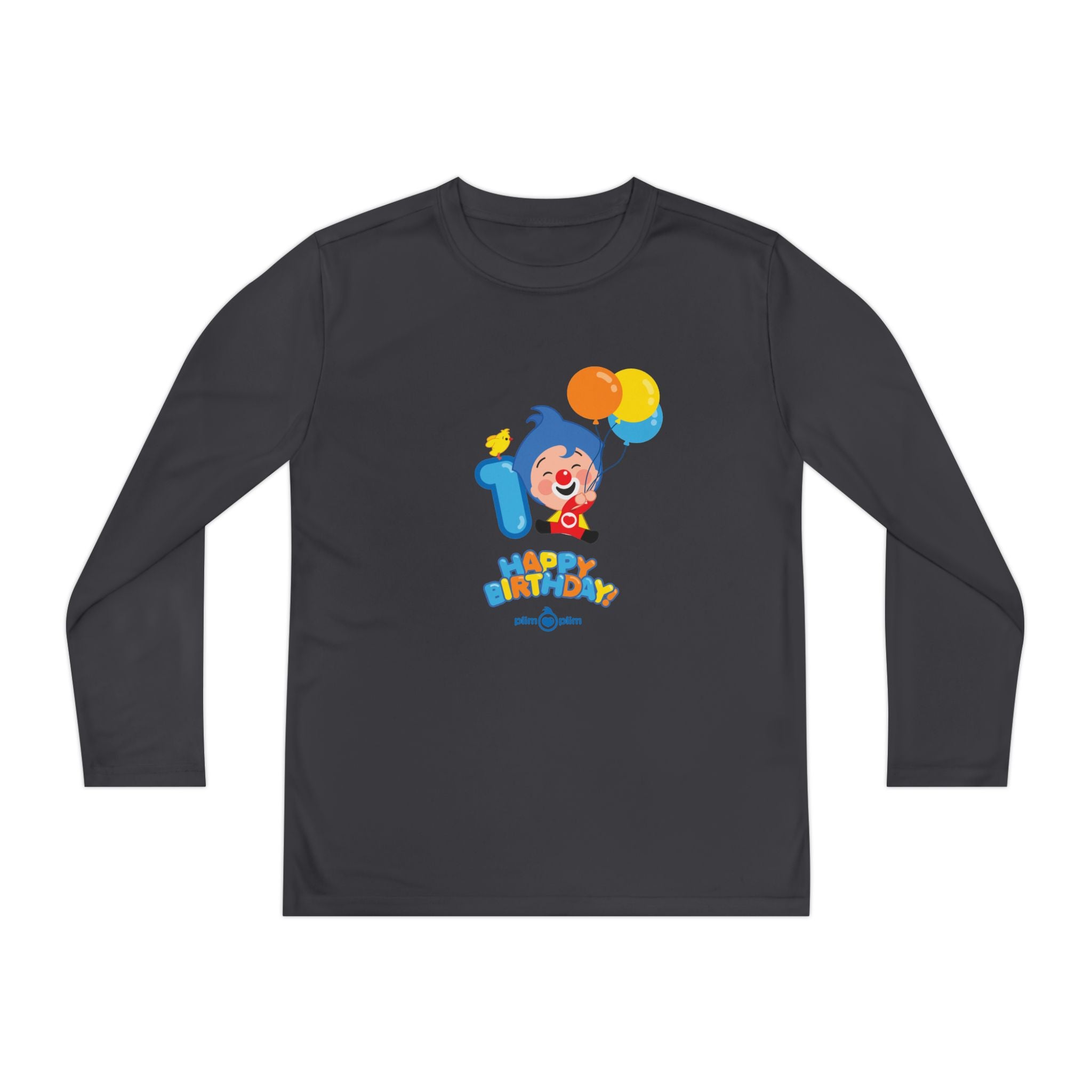 Plim Plim Camiseta Juvenil Manga Larga Cumple 1