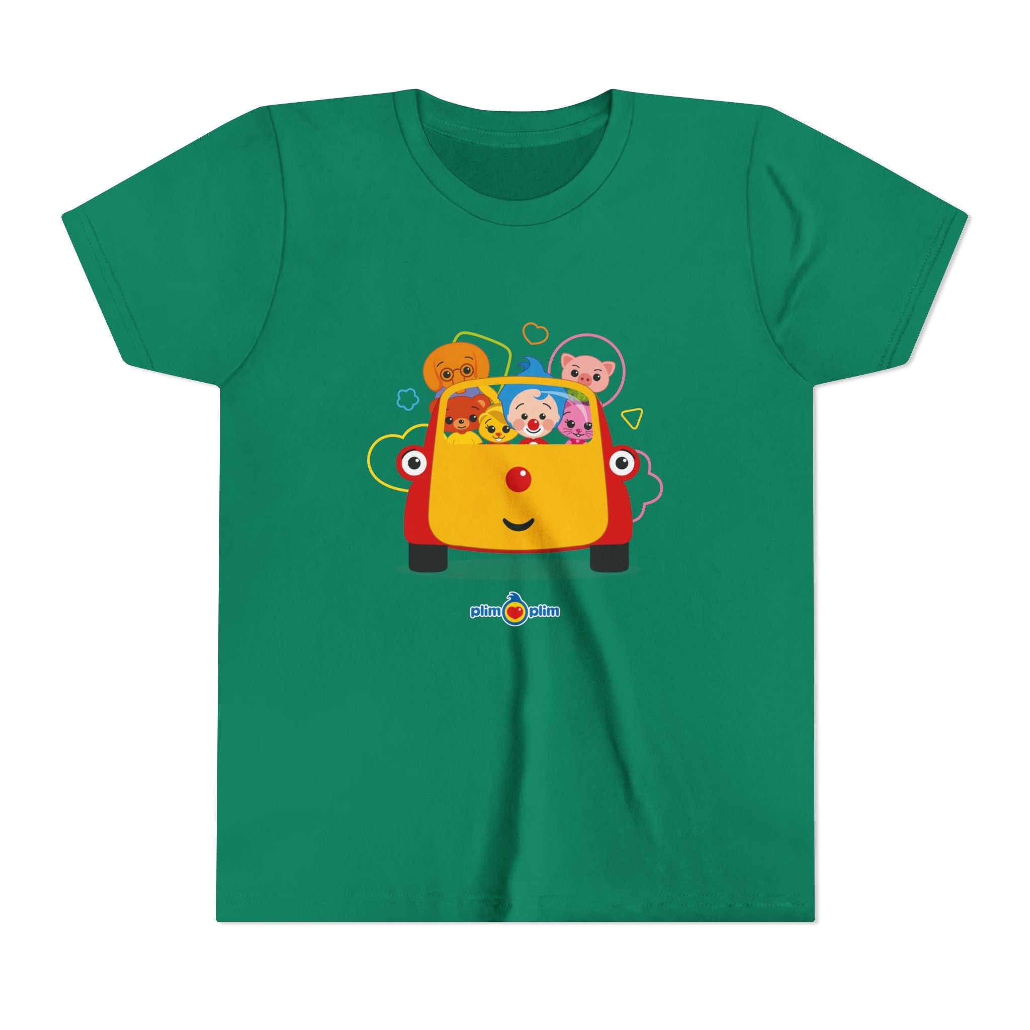 Plim Plim Camiseta Juvenil de Manga Corta Todos con Tuni
