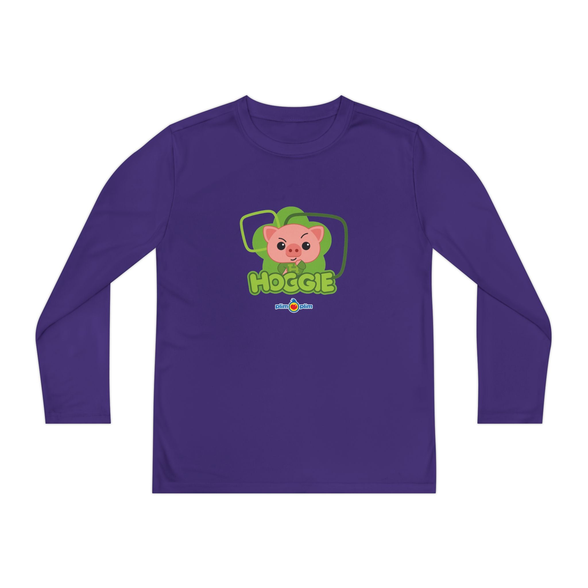 Plim Plim Camiseta Juvenil Manga Larga Hoggie