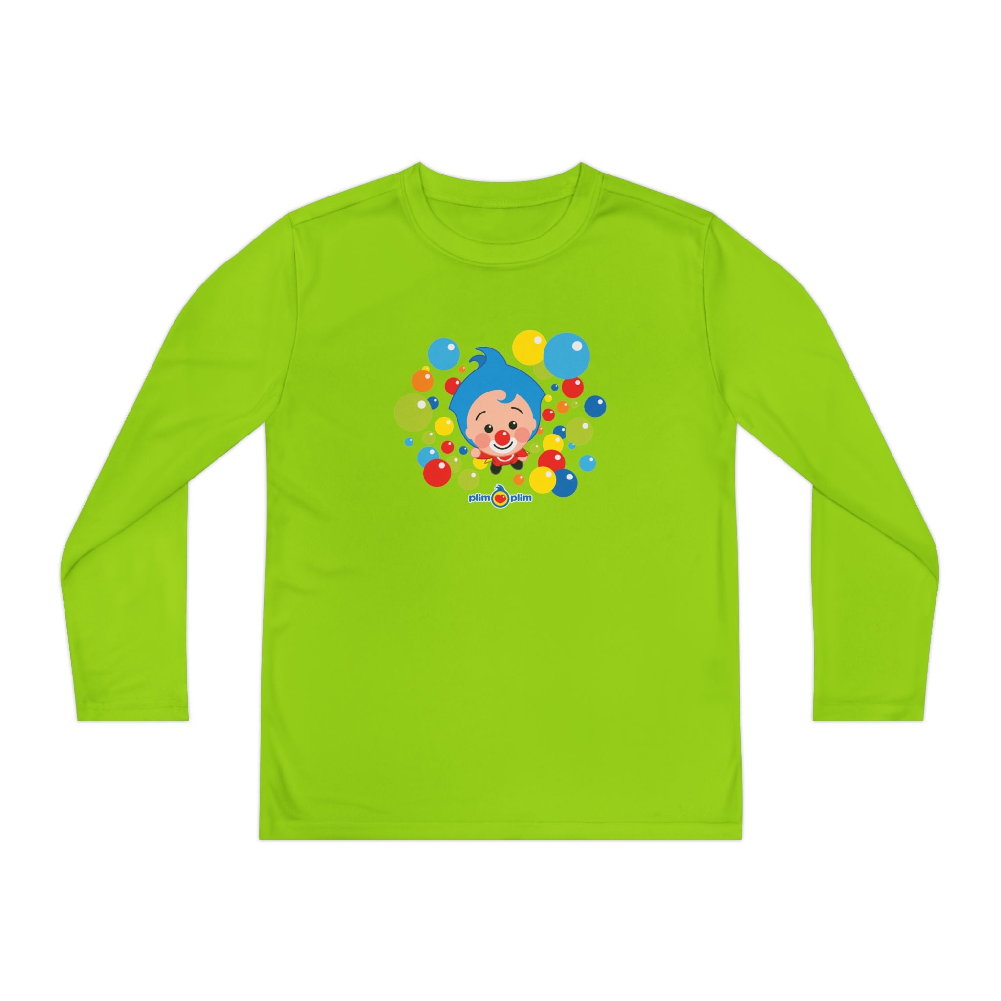 Plim Plim Camiseta Juvenil Manga Larga Burbujas