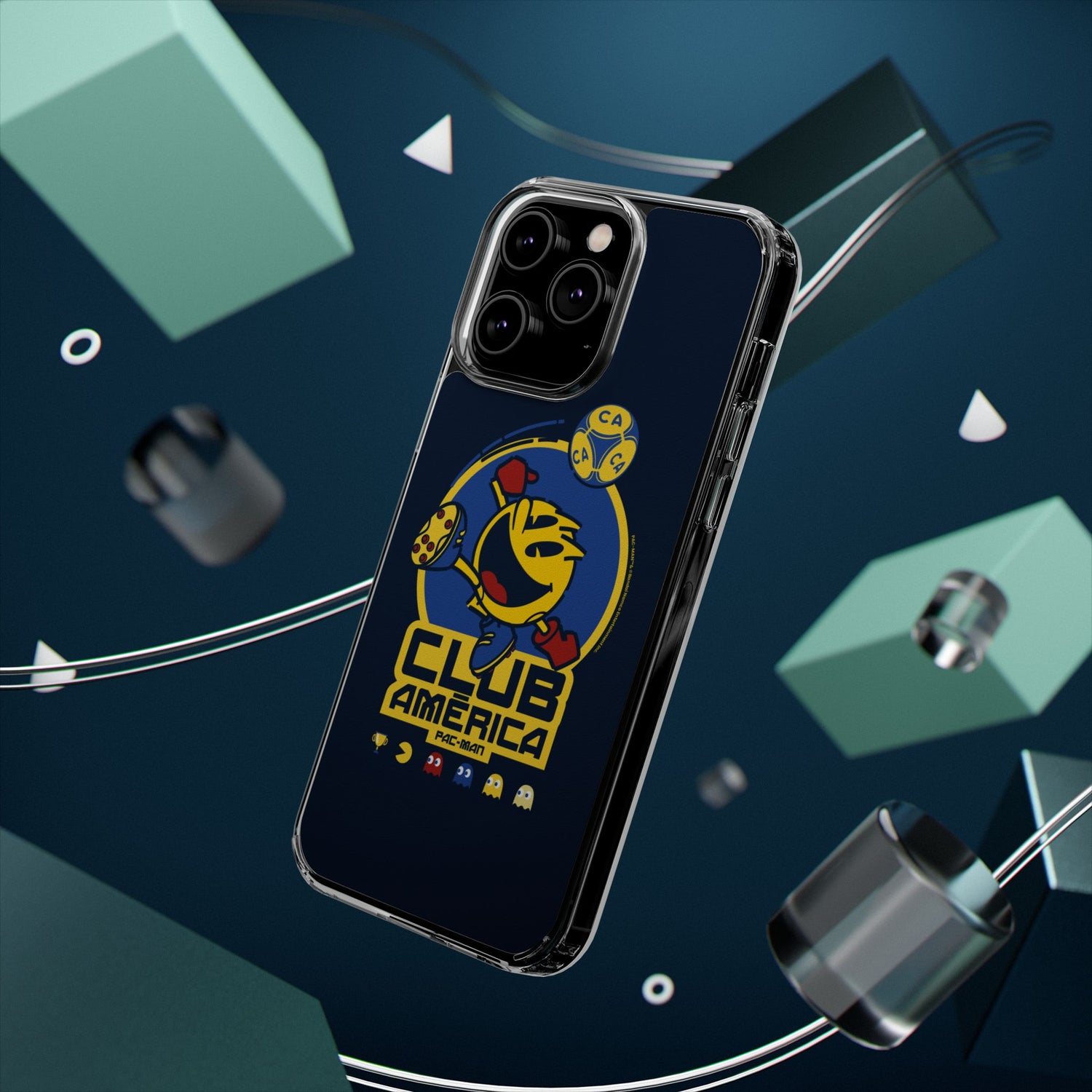 Club América x PAC-MAN – Clear Phone Case