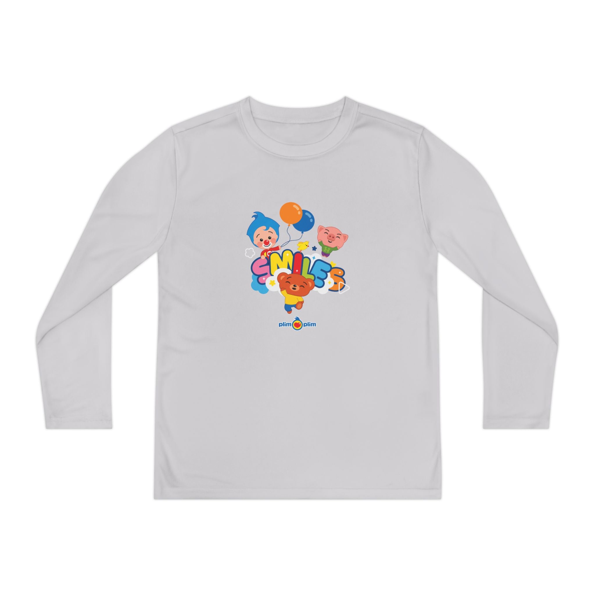 Plim Plim Camiseta Juvenil Manga Larga Smiles