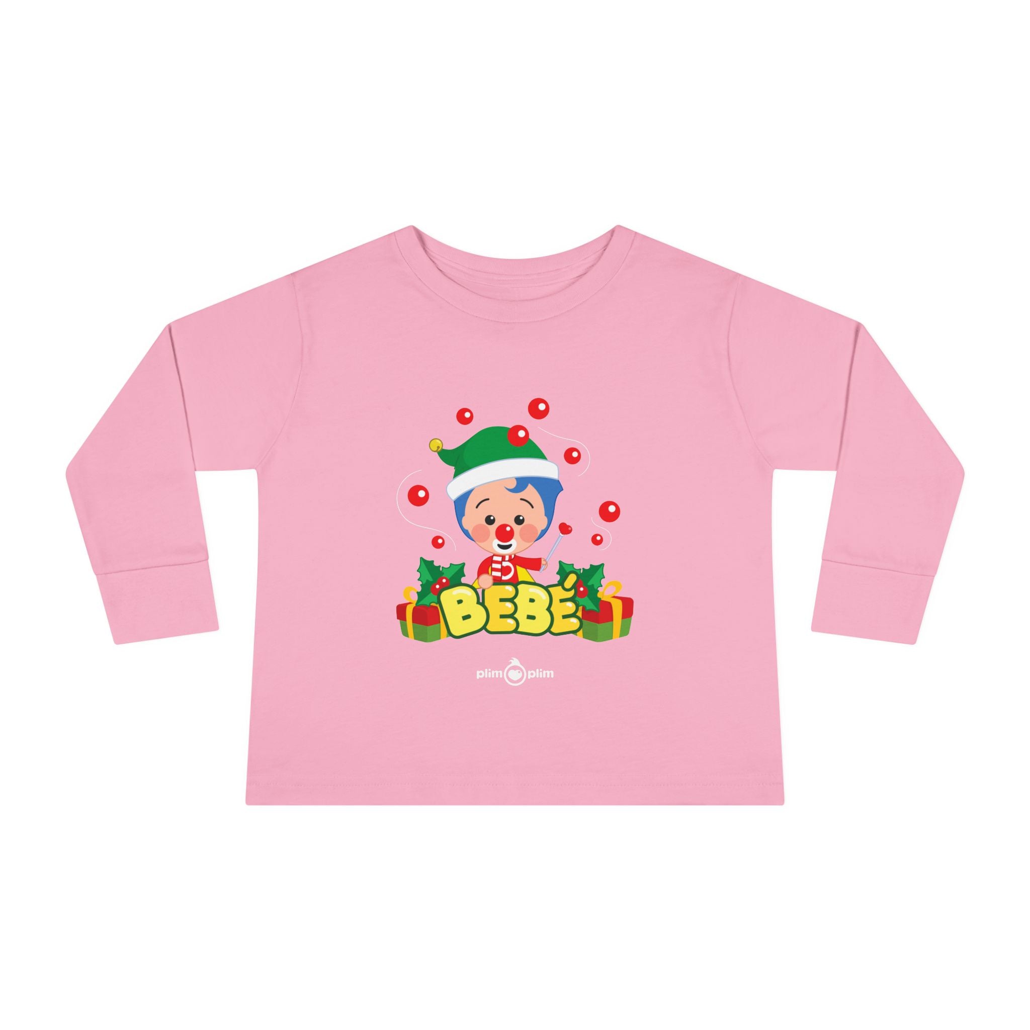 Toddler Christmas Family Long Sleeve Tee - Plim Plim Collection