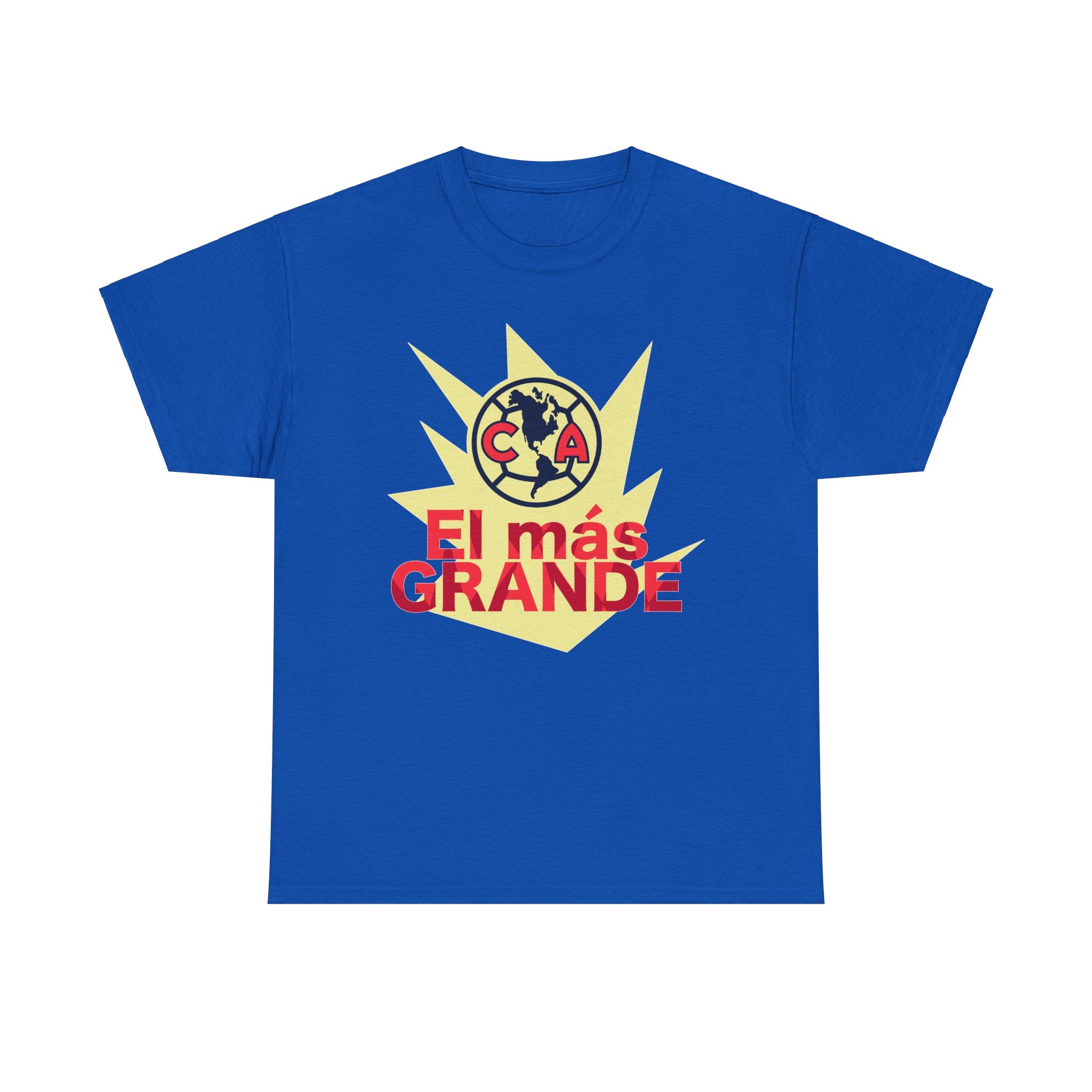 Club America Unisex Tee - El mas Grande (Negro y Azul)