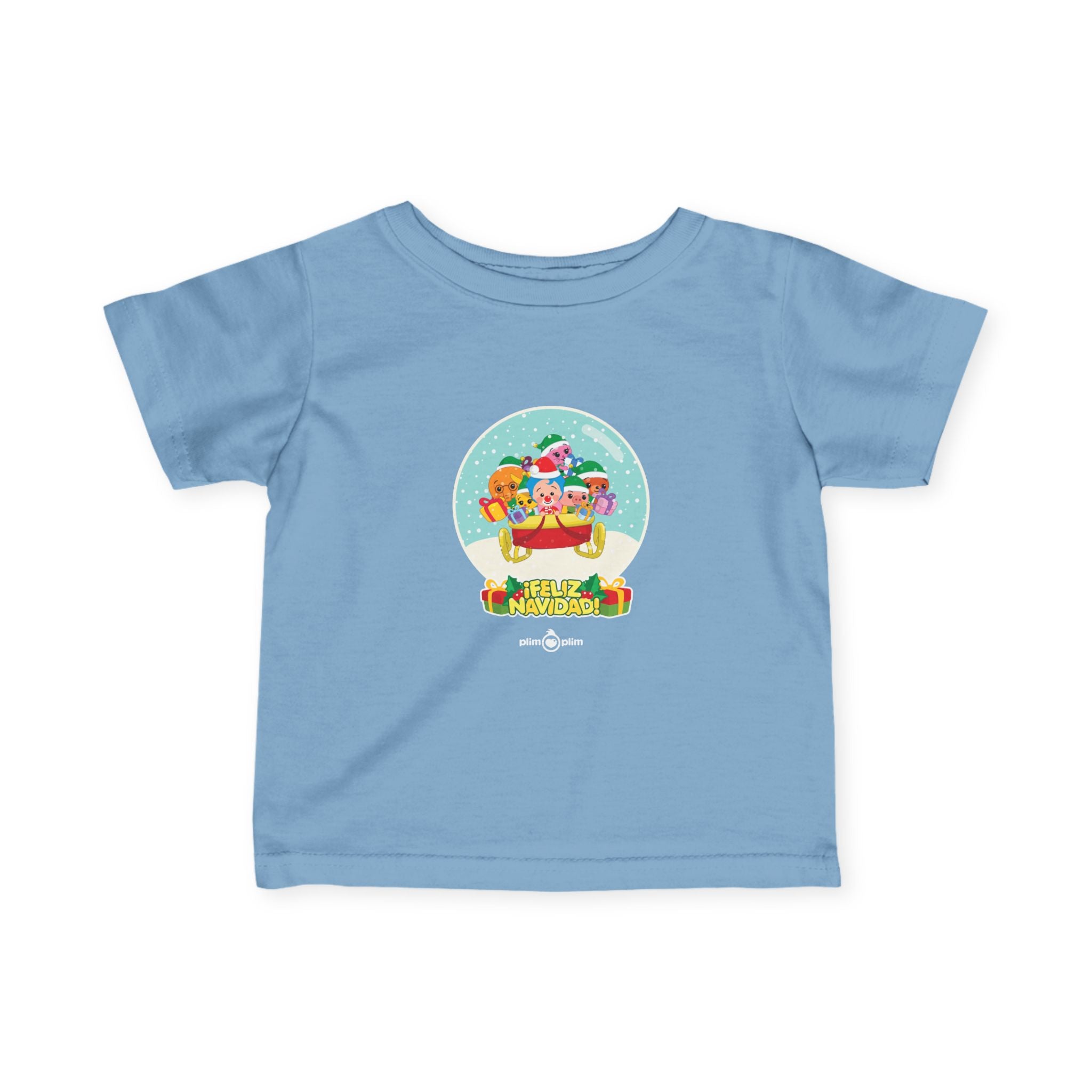 Toddler Christmas Family Fine Jersey Tee - Plim Plim Collection