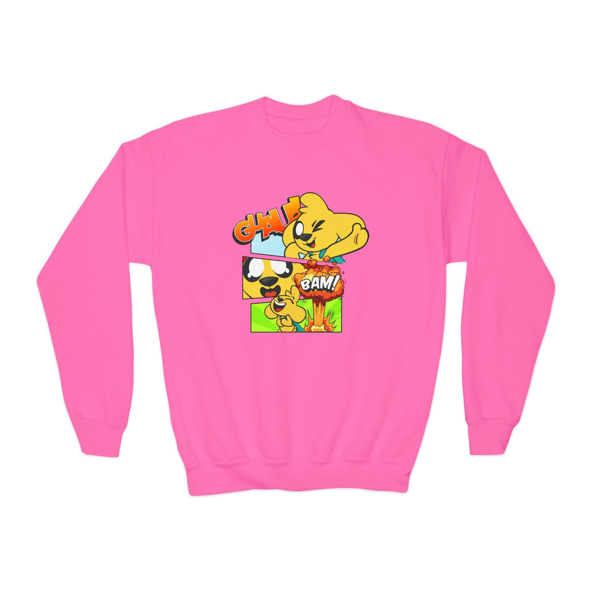 Mikecrack Youth Crew Neck Sweatshirt
