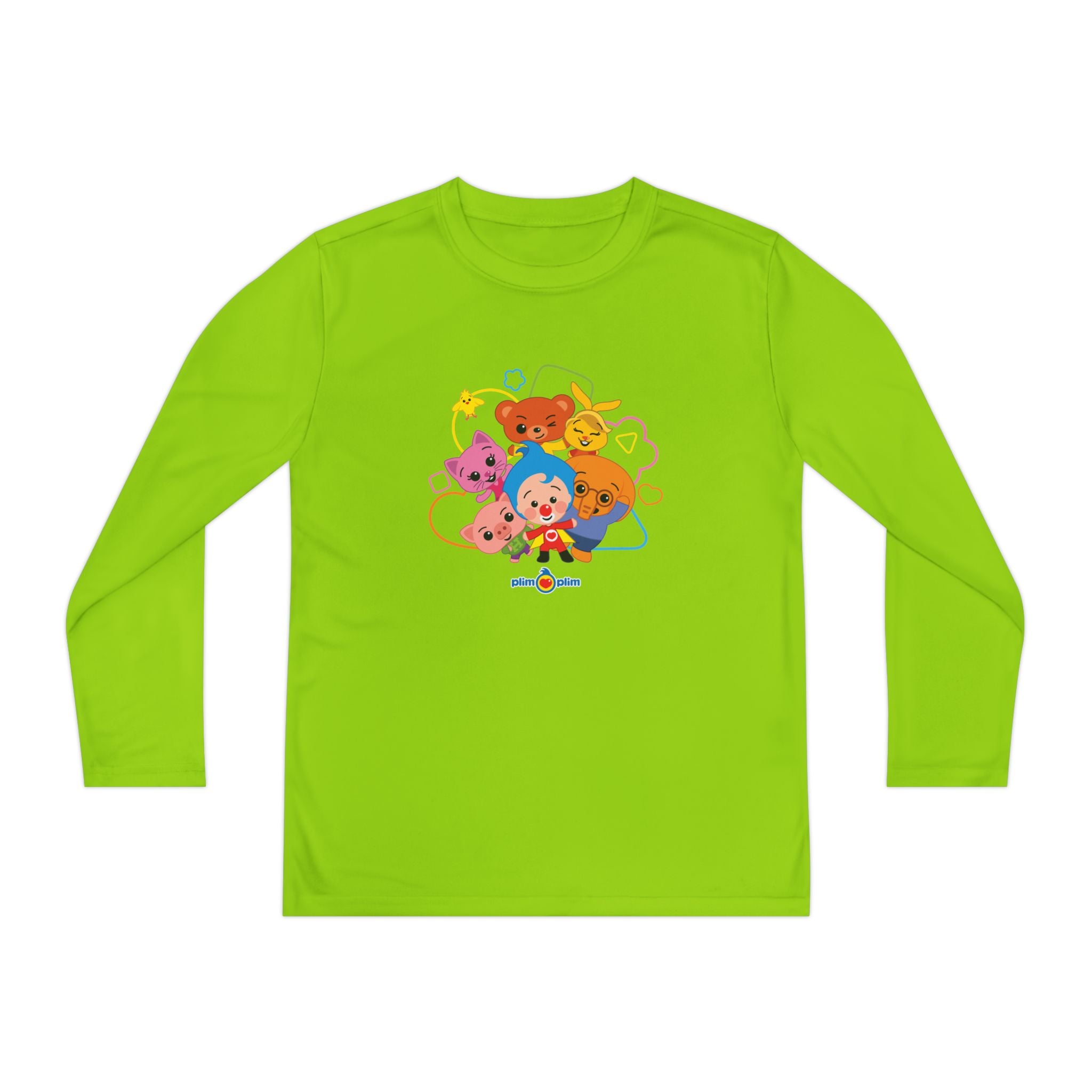 Plim Plim Camiseta Juvenil Manga Larga Amigos