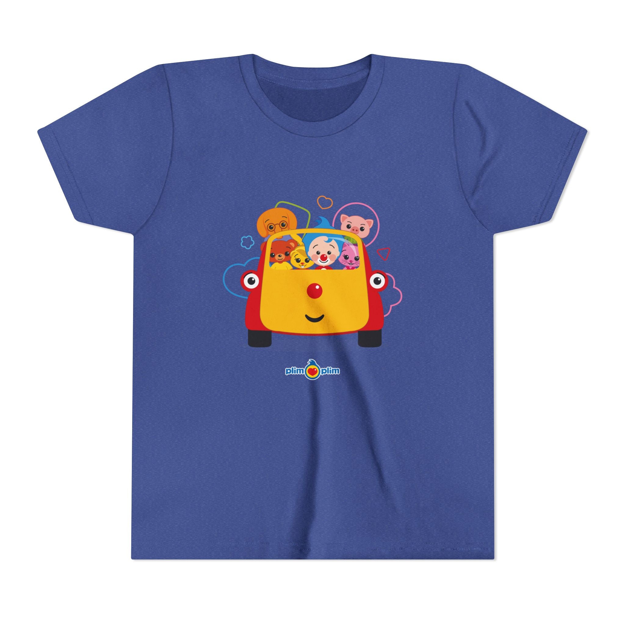 Plim Plim Camiseta Juvenil de Manga Corta Todos con Tuni