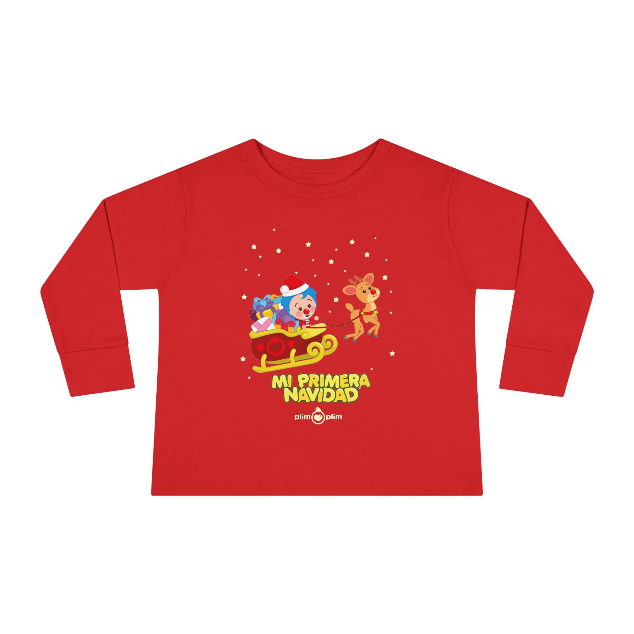 Toddler Christmas Family Long Sleeve Tee - Plim Plim Collection