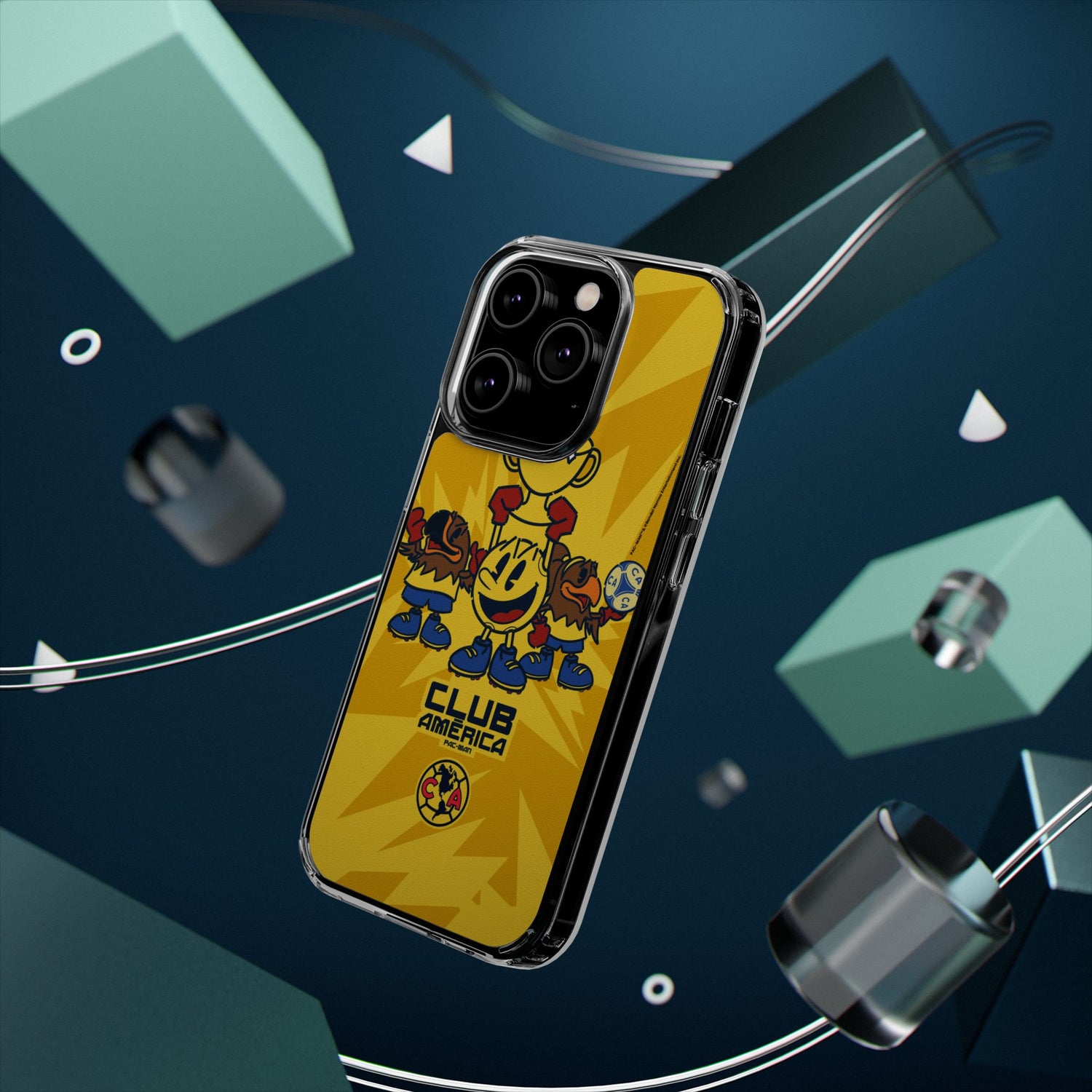 Club América x PAC-MAN – Clear Phone Case