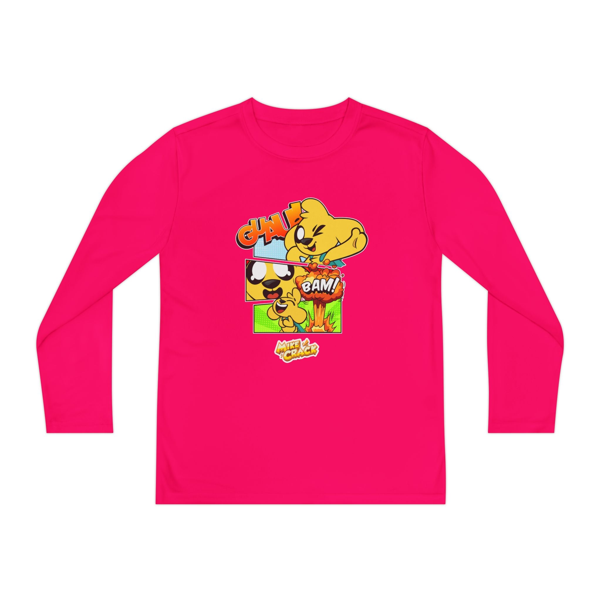 Mikecrack Youth Long Sleeve Athletic T-Shirt