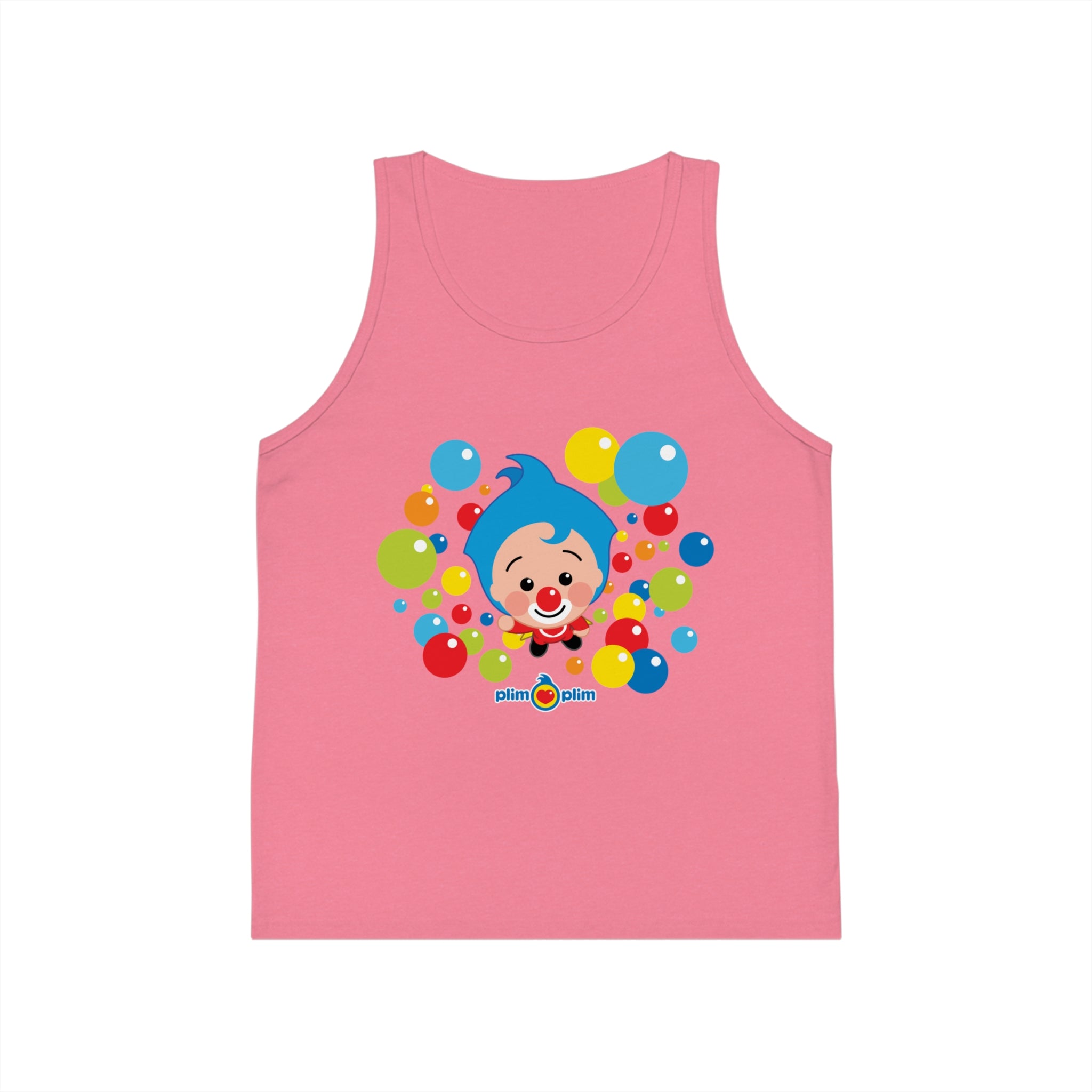 Plim Plim Camiseta de Tirantes de Niños Burbujas