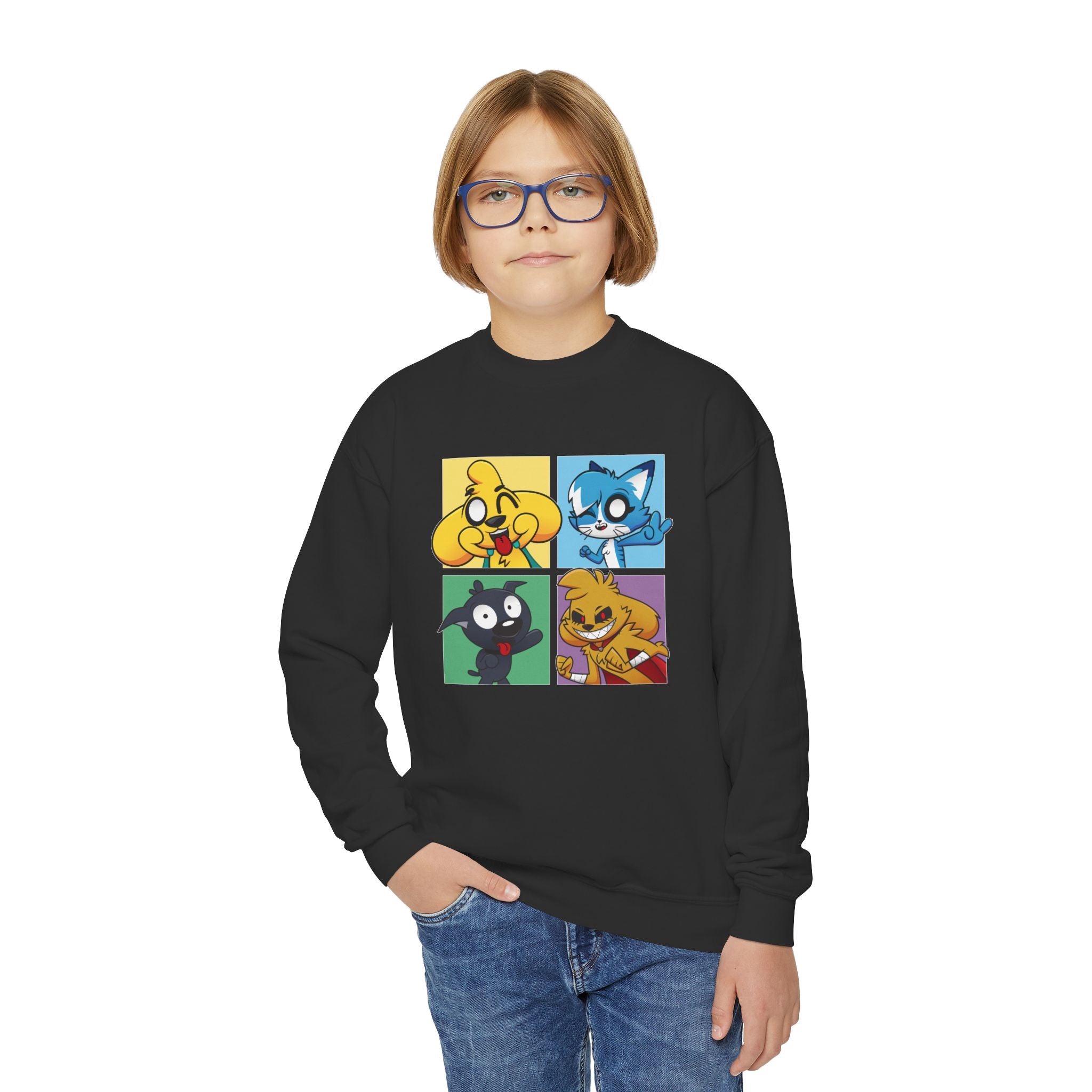 Mikecrack Youth Crewneck Sweatshirt - Official Fan Gear