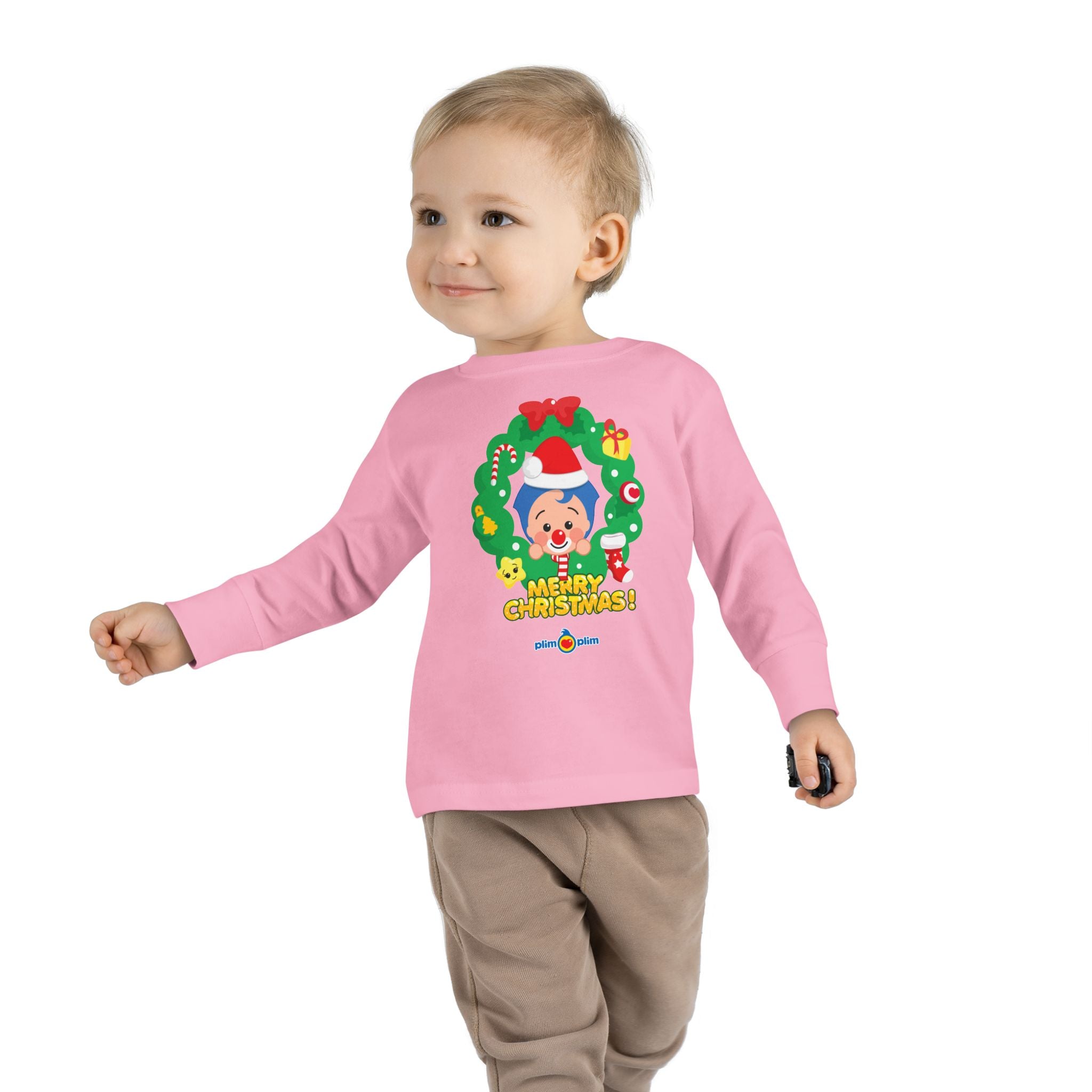 Toddler Christmas Family Long Sleeve Tee - Plim Plim Collection