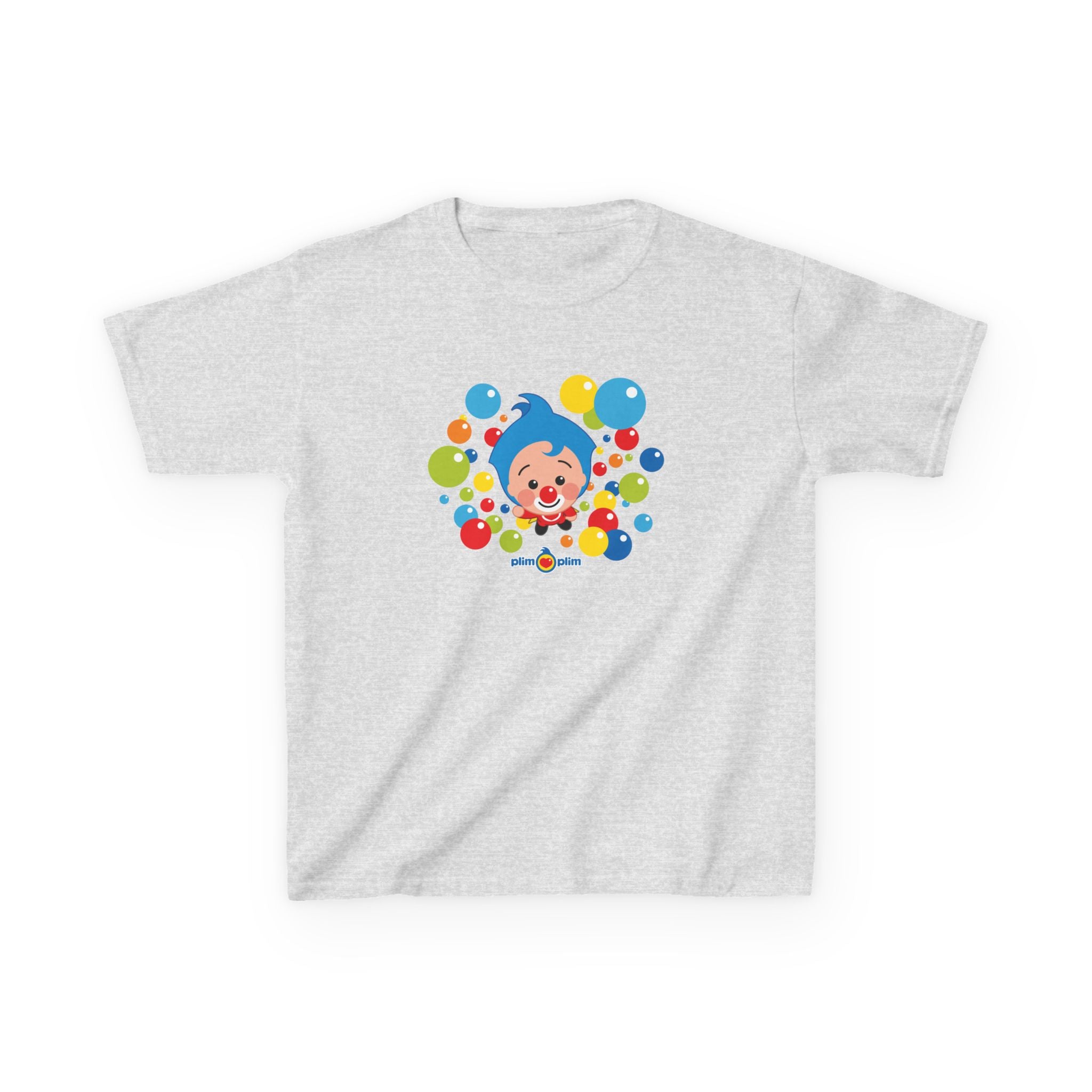 Plim Plim Camiseta para Niños de Algodón Grueso Burbujas