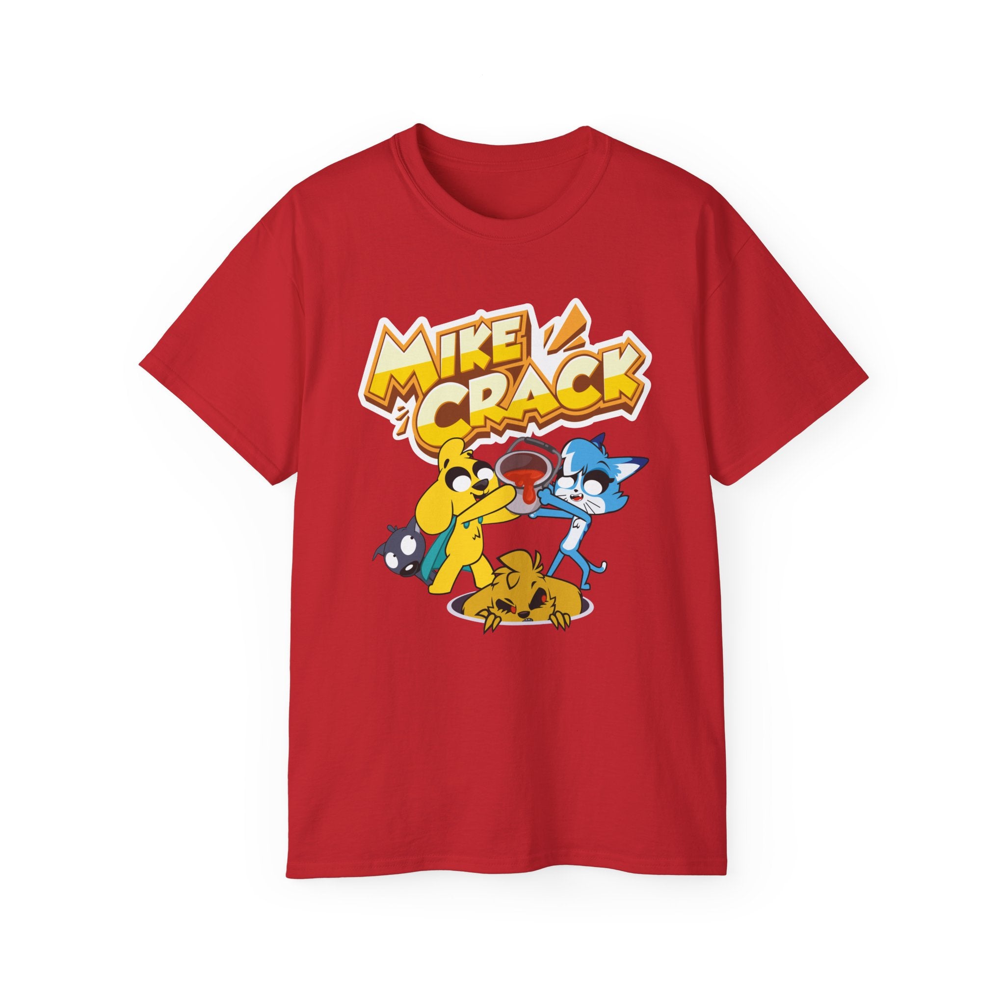 Camiseta unisex de algodón ultrafino Mikecrack